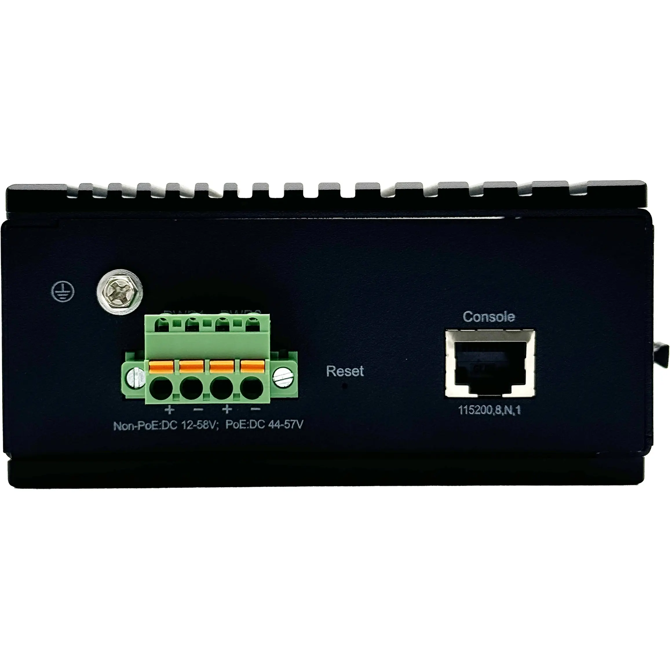 LevelOne 10 Port L2  Managed Gigabit Industrieswitch  8x 1GbE RJ45  2x 1 2 5GbE SFP  DIN Schienenmontage   40 C bis 75 C Switches Netzwerk