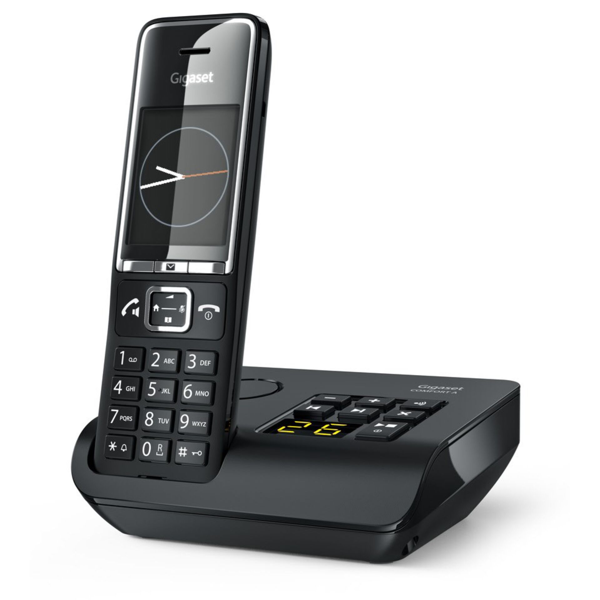 Gigaset Comfort 550A schwarz chrom Telefon