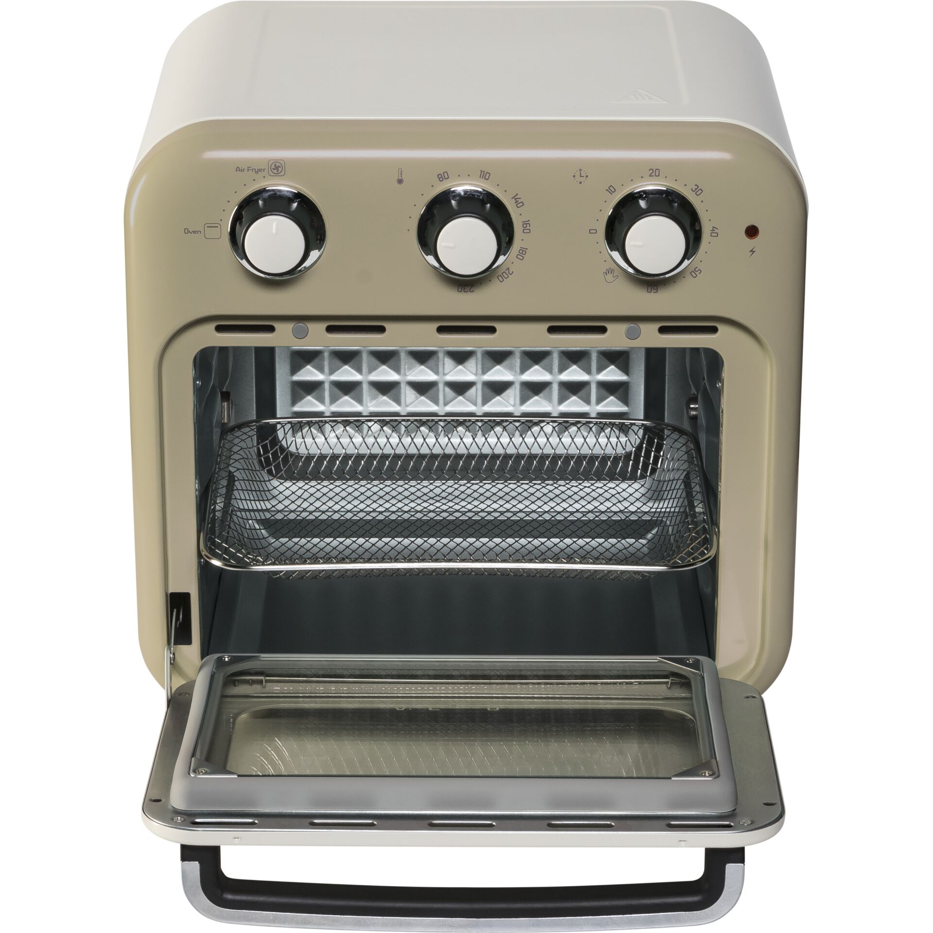 Ariete Vintage Air Fryer Mini  Ofen beige Fritteusen