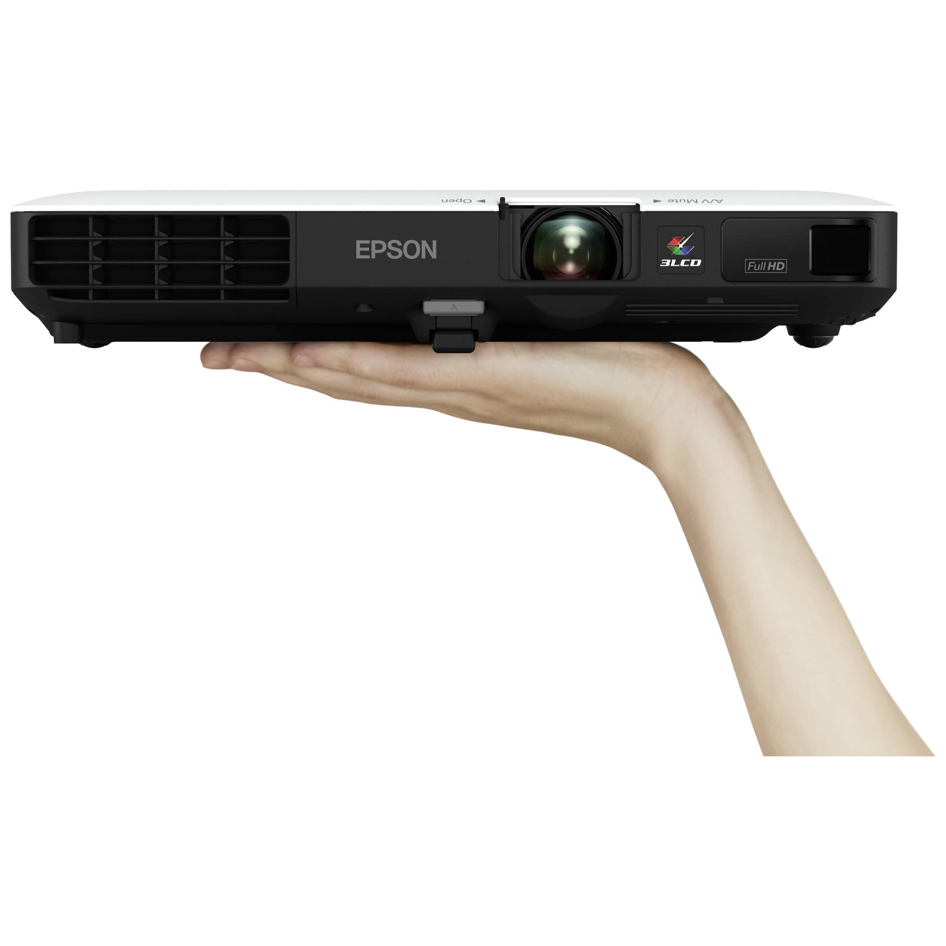 Epson EB 1780W Short Throw Projektor 3000 ANSI Lumen 3LCD WXGA  1280x800  Weiss  Grau Video & Audio