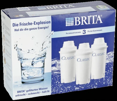 Brita 1x3 Filterkartuschen Classic Pack 3 Wasseraufbereitung