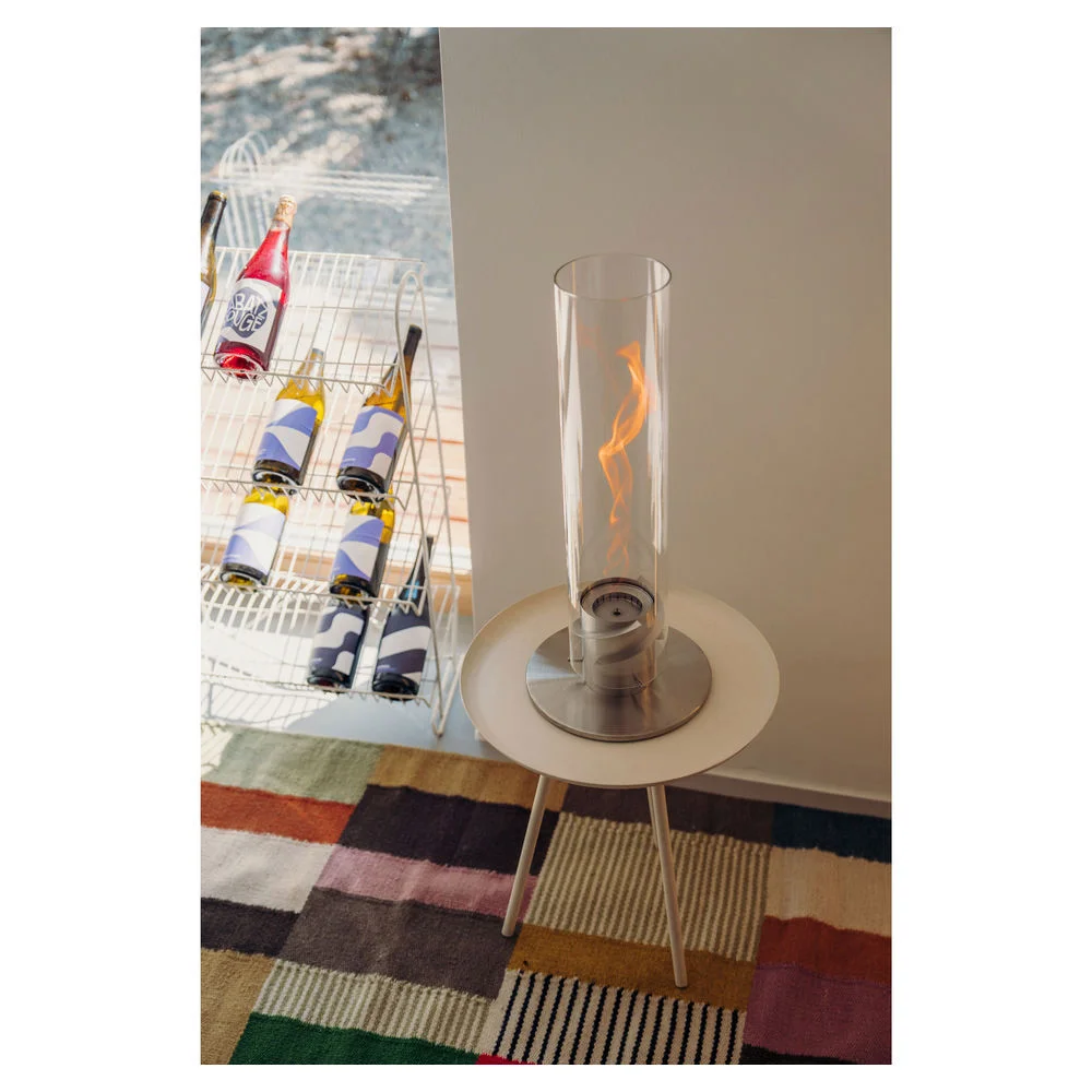 Hoefats Tischfeuer Spin 1200  silber Grills