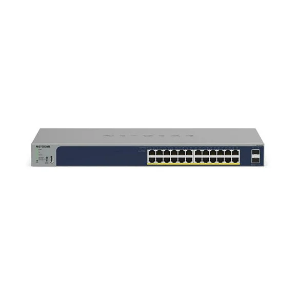 NETGEAR GS724TPP Managed L2 Gigabit Ethernet  10 100 1000  Power over Ethernet  PoE  Grau Switches
