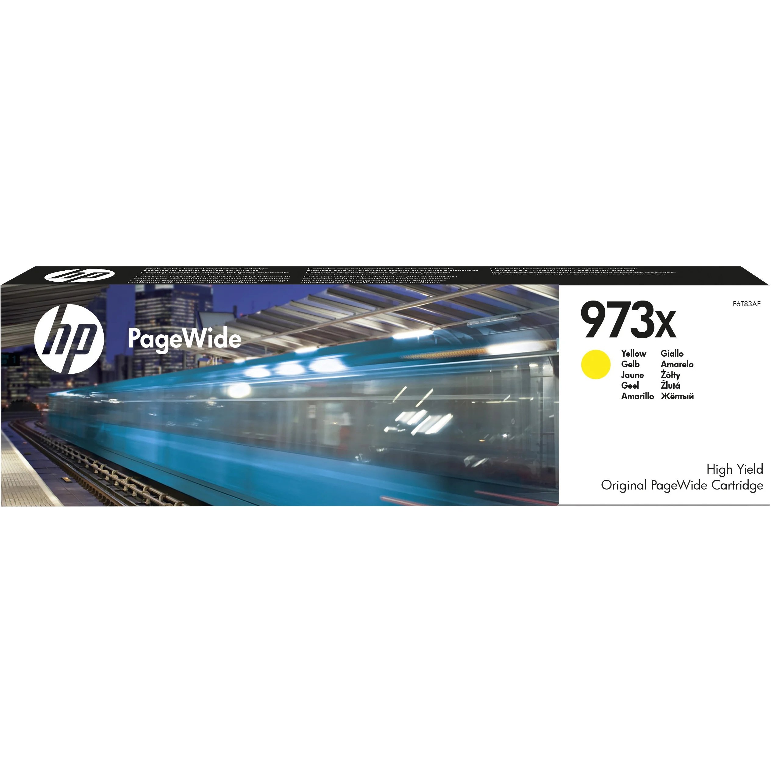 Hewlett Packard HP F6T83AE PageWide Tintenpatrone yellow No  973 XL Drucker & Scanner