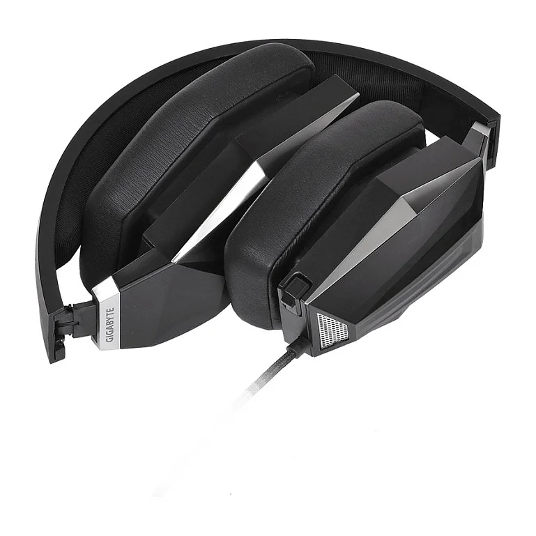 GIGABYTE Force H5 Kopfhoerer Kabelgebunden Kopfband Gaming Schwarz Over-Ear