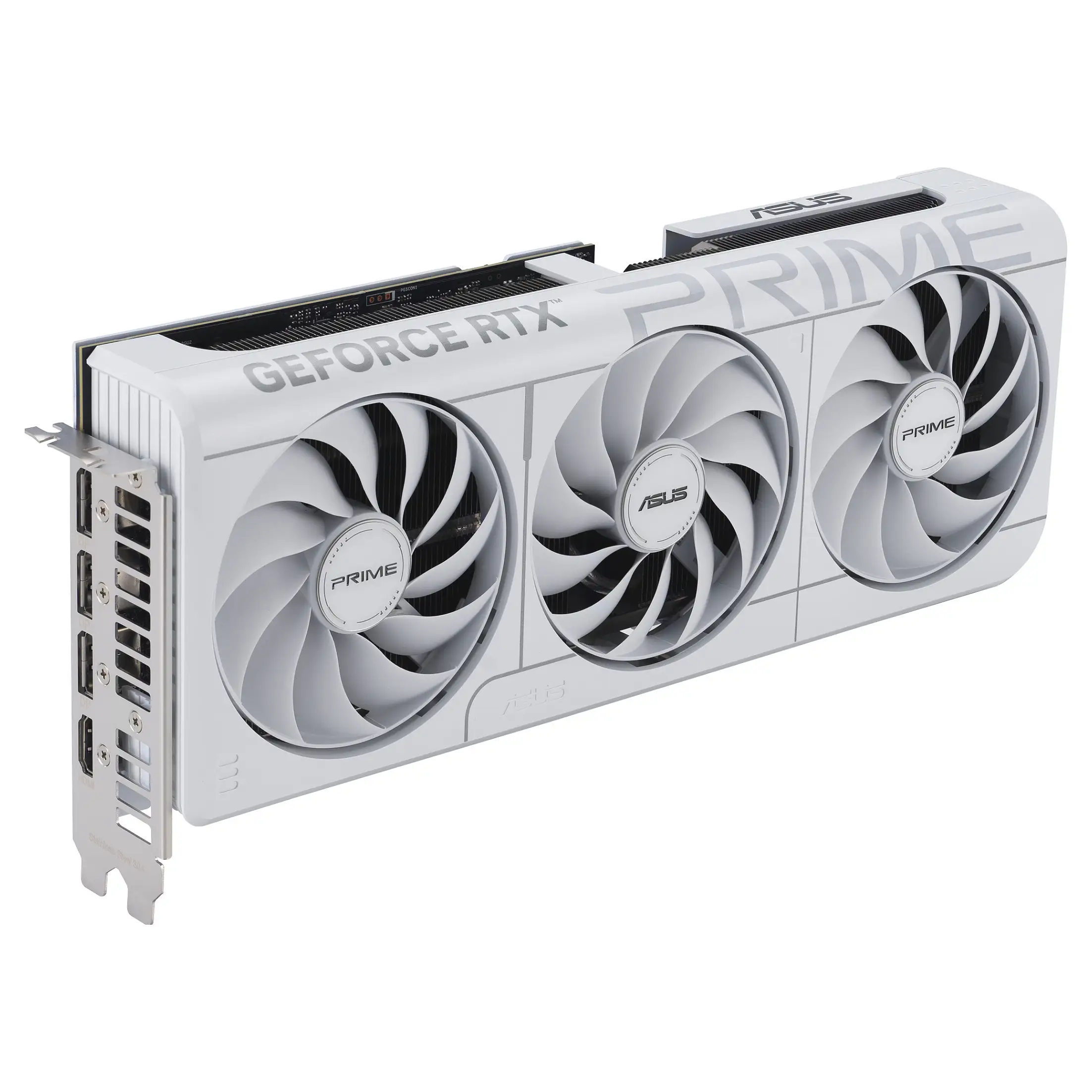 ASUS RTX 5070 12GB Prime OC GDDR7 3 Fan white PC-Zubehoer