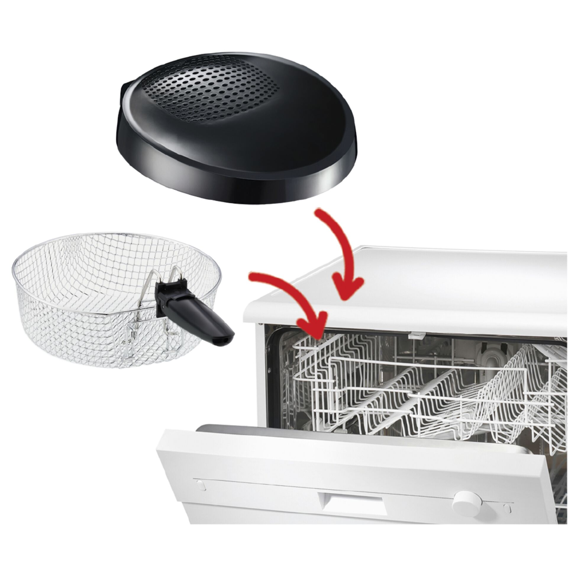 Tefal Heissluftfritteuse Maxi Fry F1078 Kuechenkleingeraete