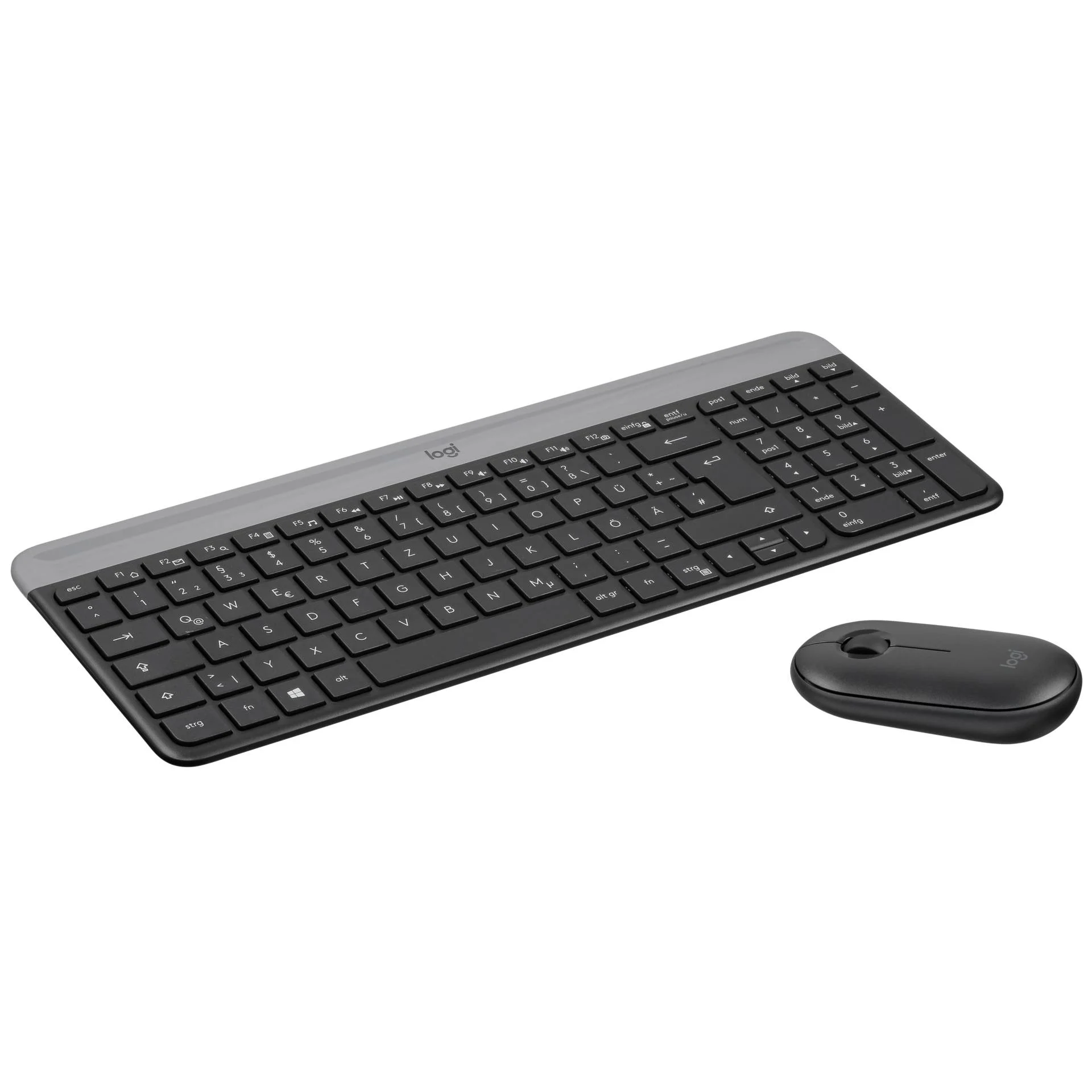 Logitech MK470 Wireless Combo black QWERTZ DE Tastaturen & Maeuse
