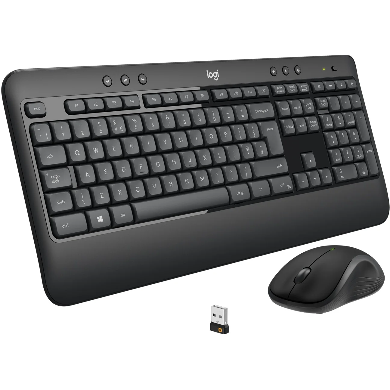 Logitech MK540 Advanced   Tastatur und Maus Set US Tastaturen & Maeuse