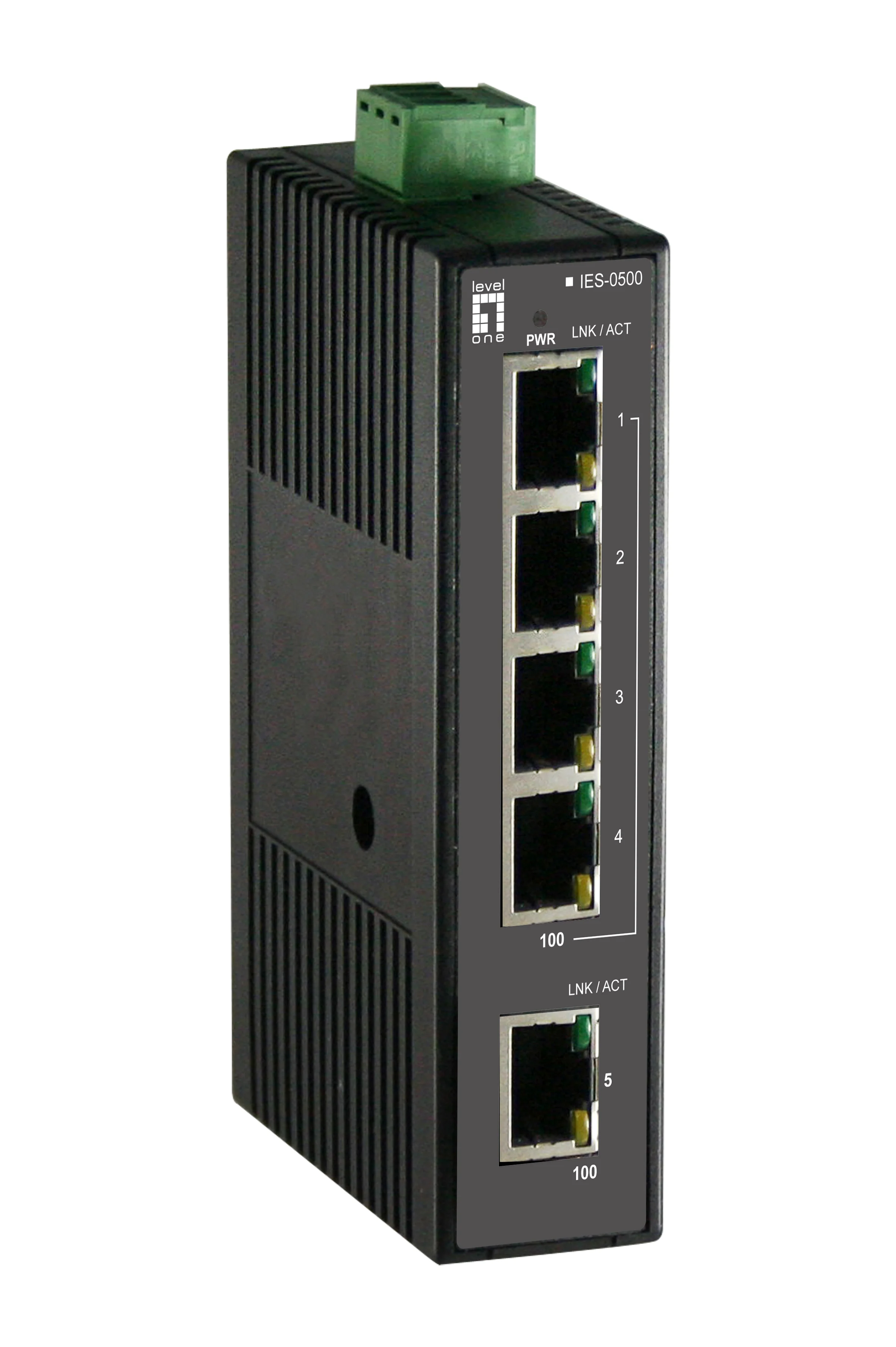 Level One IES 0500 5 fach Wallbox Ladeverteiler   22 kW   Typ 2   5m Kabel   WLAN Smart Switches