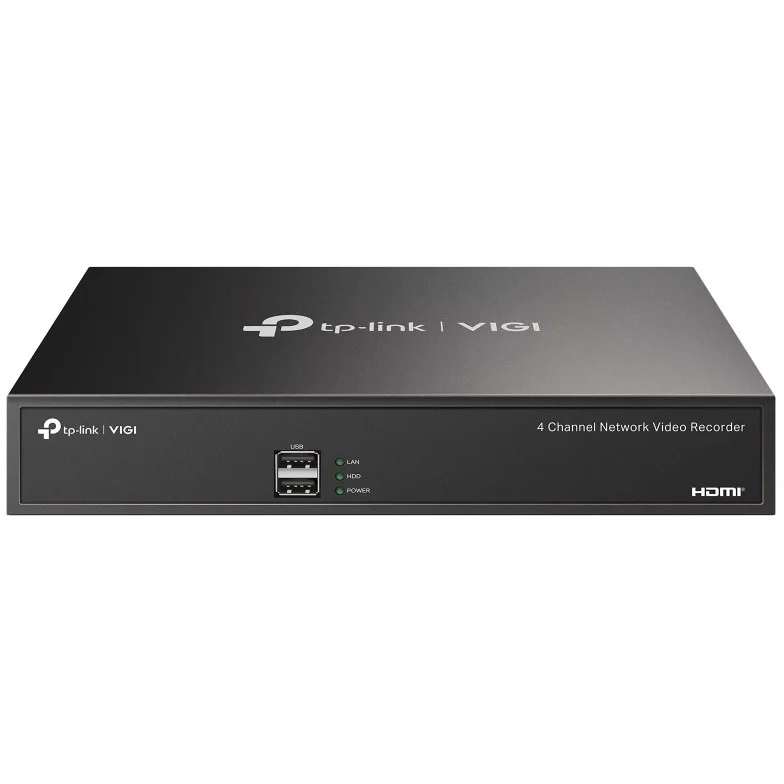 TP Link VIGI NVR1004H Schwarz Ueberwachungskameras
