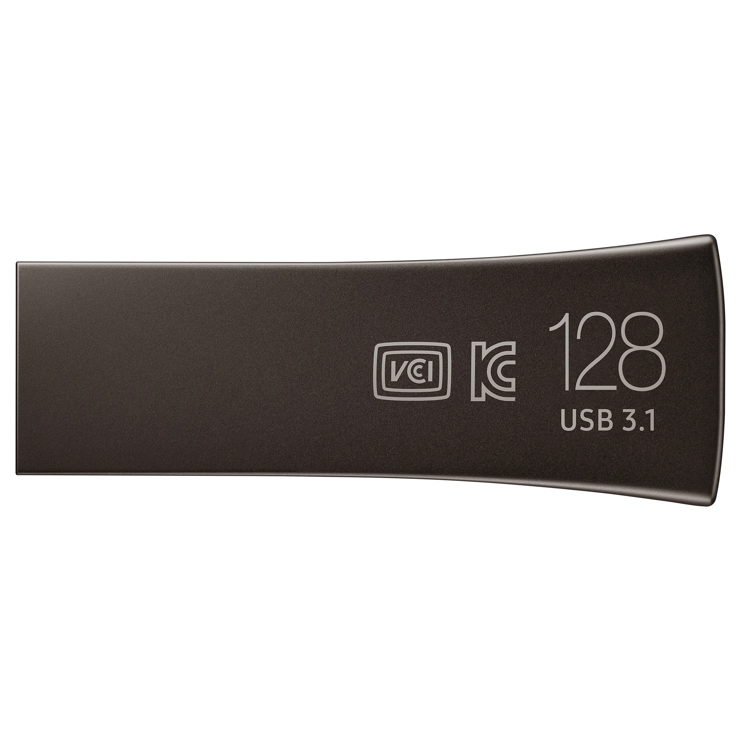 Samsung MUF 128BE USB Stick 128 GB USB Typ A 3 2 Gen 1  3 1 Gen 1  Schwarz  Grau Speichermedien
