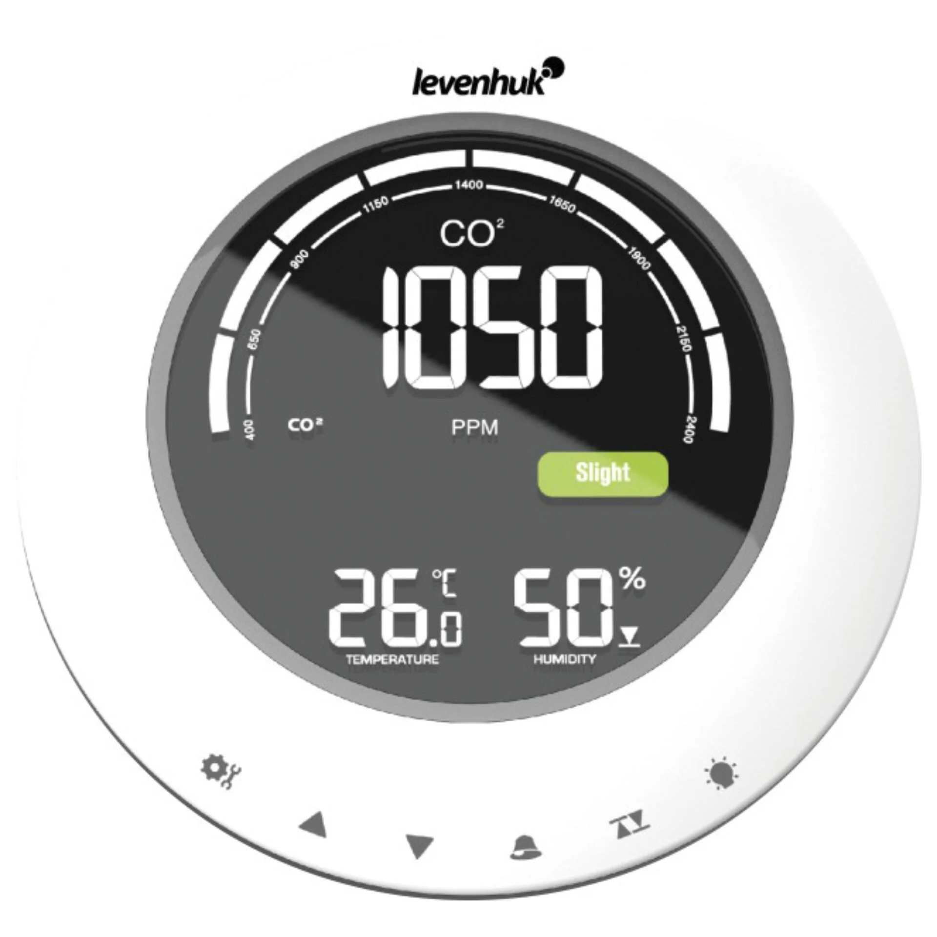 Levenhuk Wezzer PLUS LP90 CO2 Messgeraet CO2- & Luftqualitaets-Sensoren