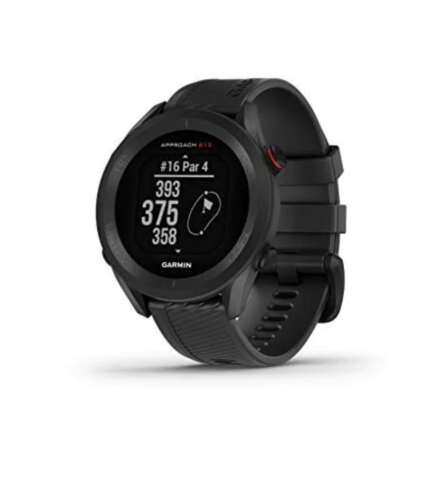 Garmin Golf Uhr Approach S12 Schwarz Schwarz Smartwatches & Fitnesstracker