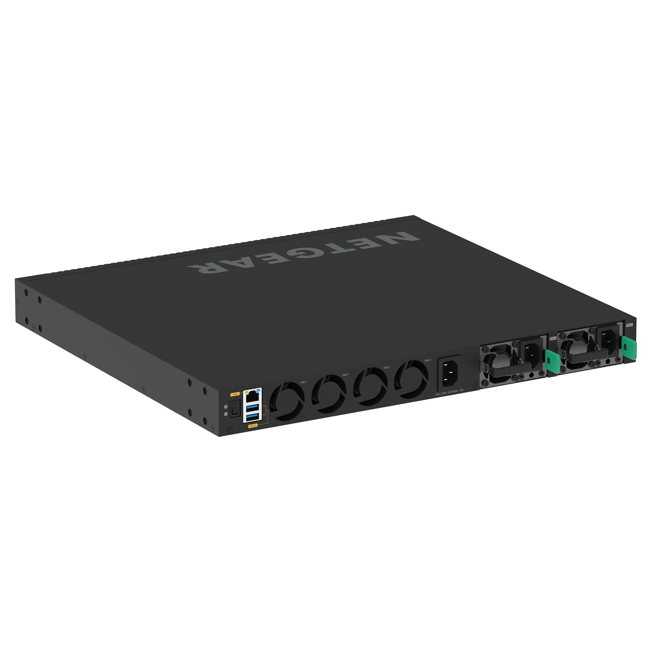 NETGEAR M4350 44M4X4V Managed L3 2 5G Ethernet  100 1000 2500  Power over Ethernet  PoE  1U Schwarz Switches