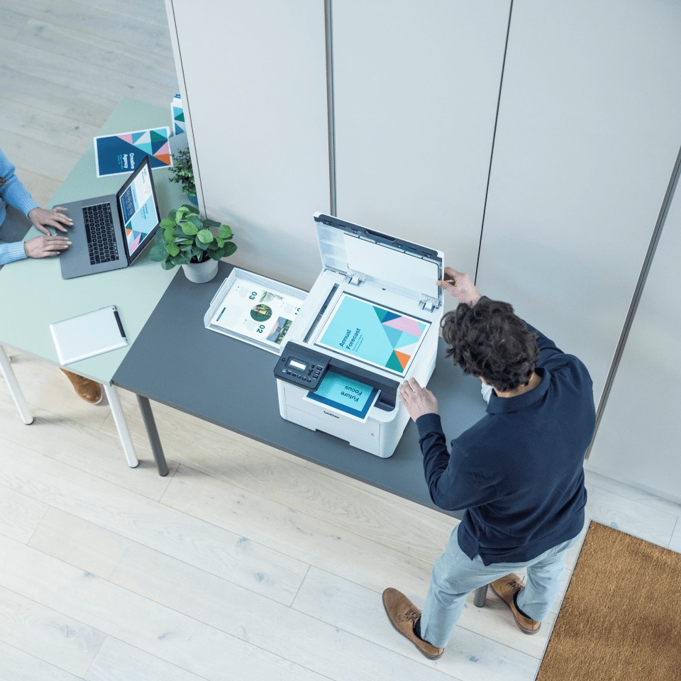 Brother FL DCP L3515CDW Farb LED Multifunktionsdrucker 3in1 WLAN Duplex Drucker & Scanner