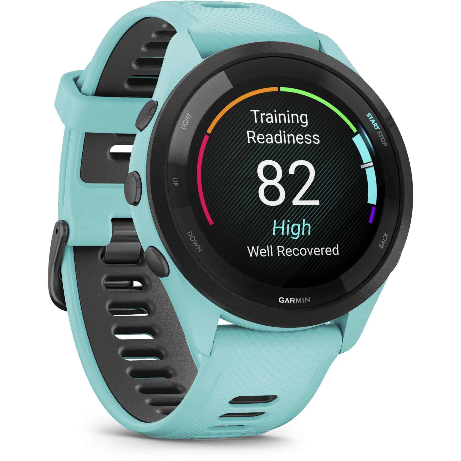 Garmin Forerunner 265 Tuerkisblau Schwarz Smartwatches & Fitnesstracker