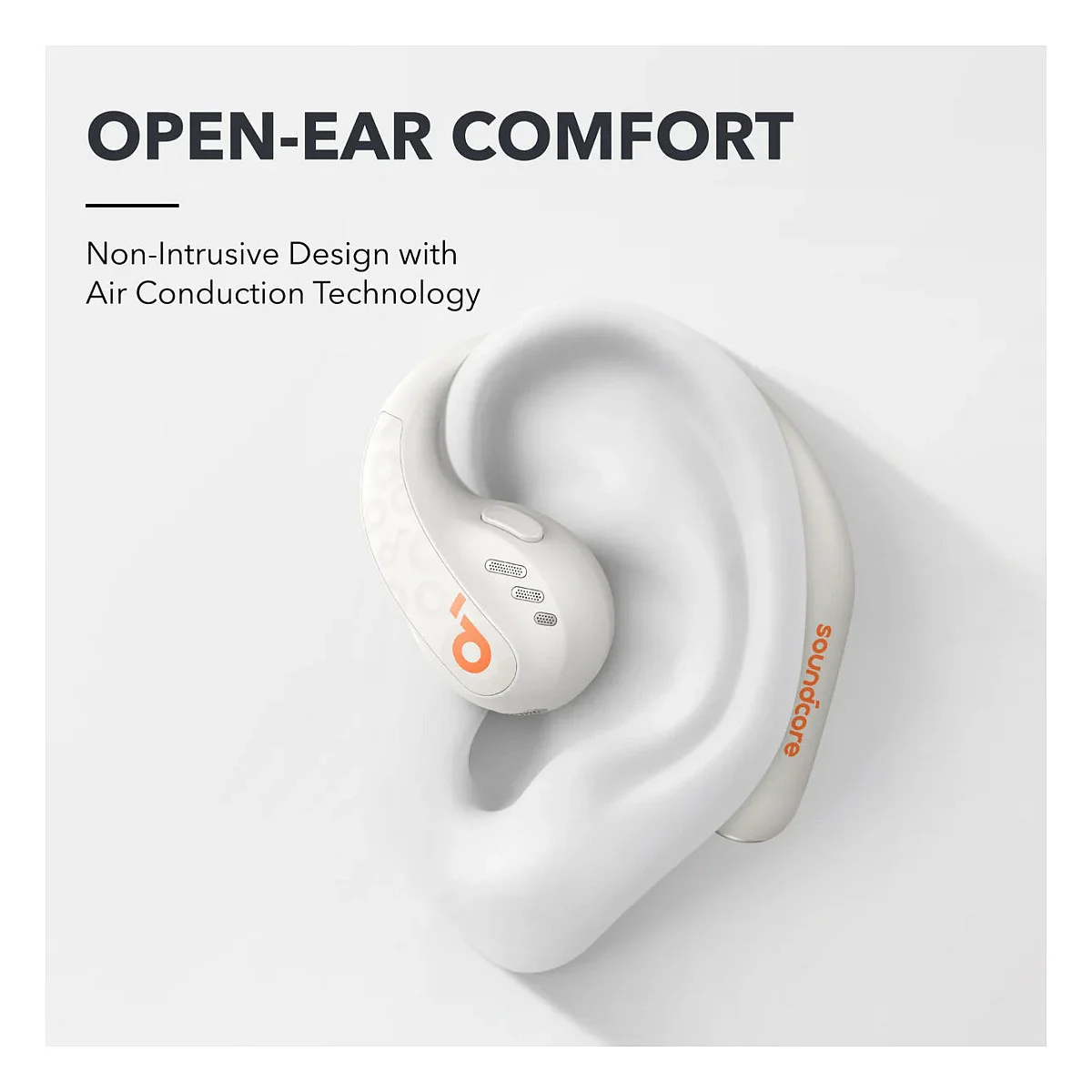Anker Soundcore AeroFit Pro true wireless in Ear Headphones white Over-Ear