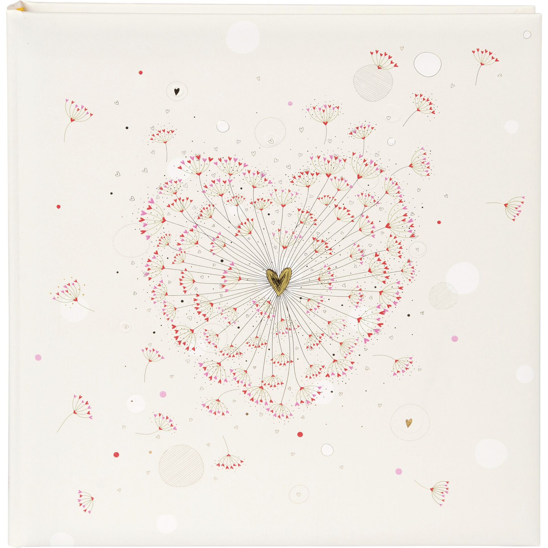 Goldbuch Golden Heart 30x31 60 weisse Seiten Hochzeit 08062 Kamera & Foto