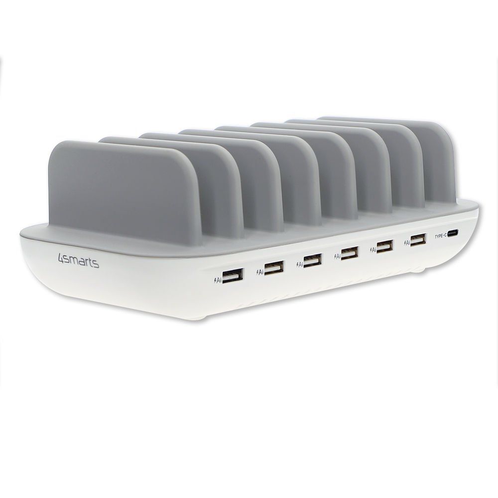 4SMARTS Ladestation Office  60W Akkus Powerbanks & Kabel