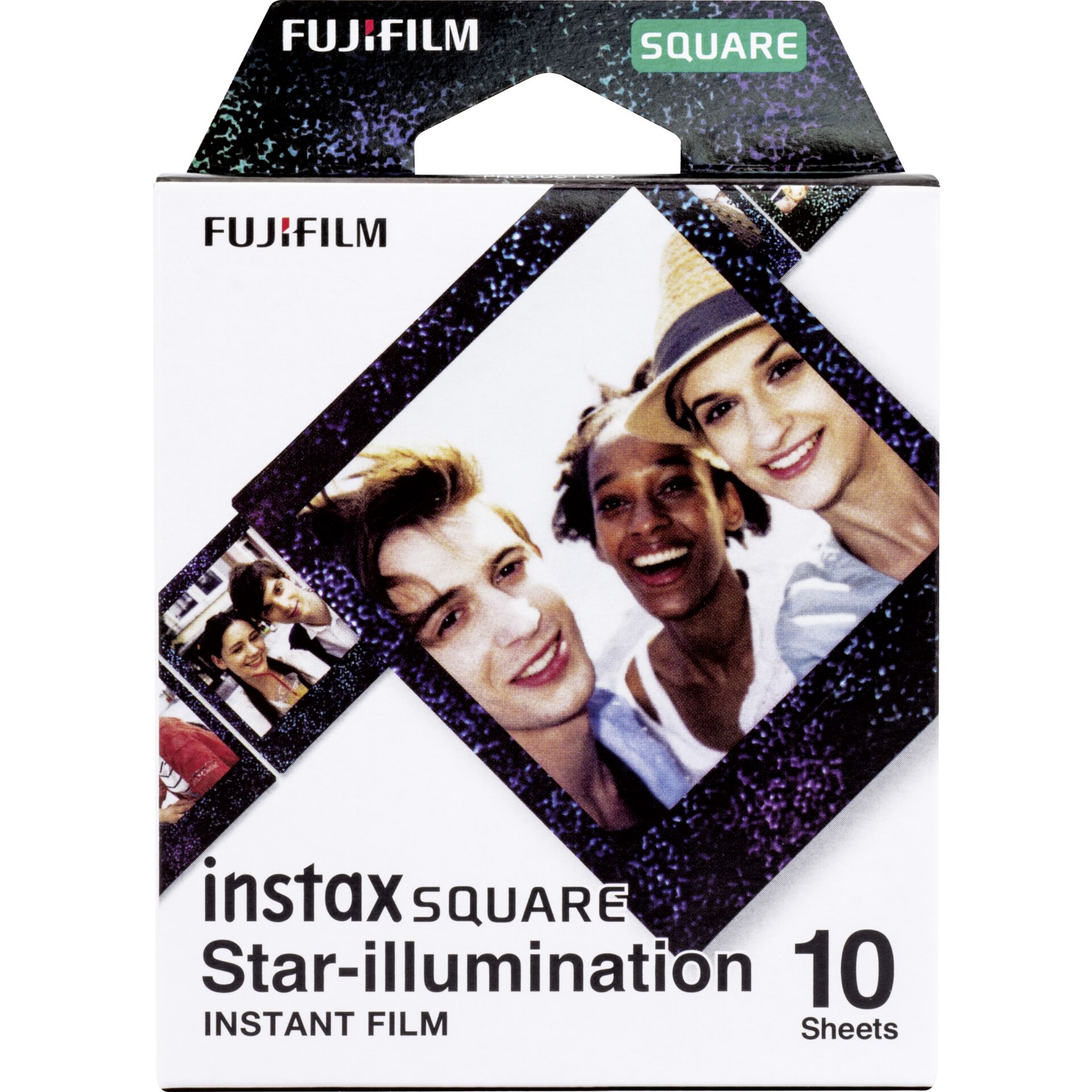 Fujifilm 1 instax Square Film Illumni Kamera & Foto