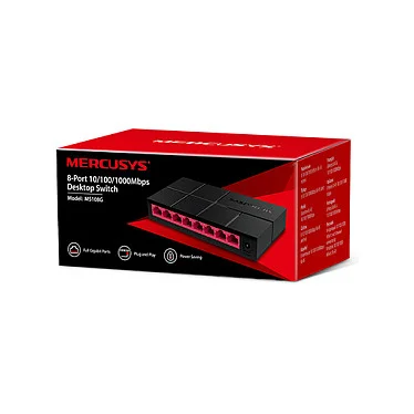 TP Link Mercusys MS108G 8 Port Gigabit Desktop Switch Switches