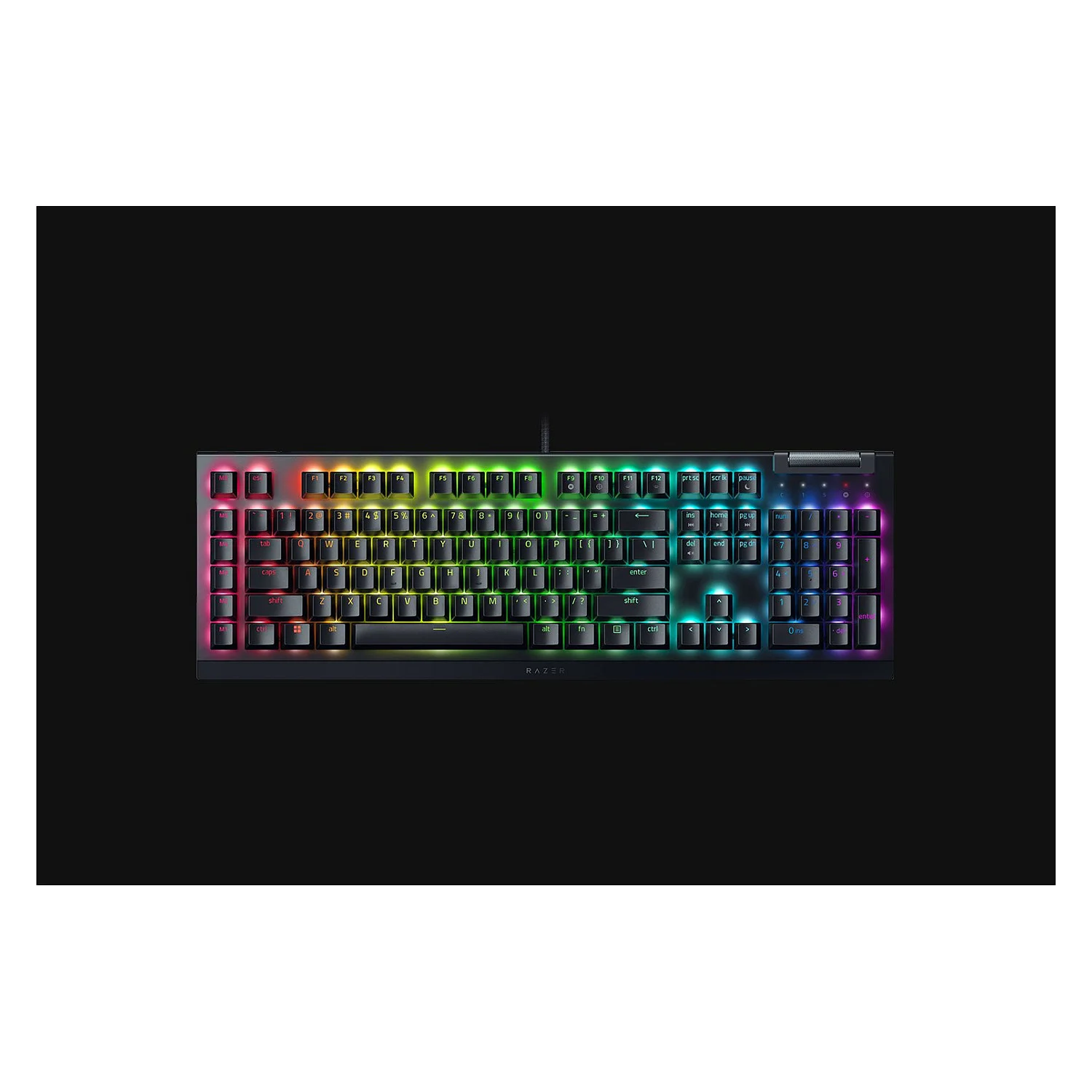 Razer BlackWidow V4 X Green Switches Tastatur Tastaturen & Maeuse