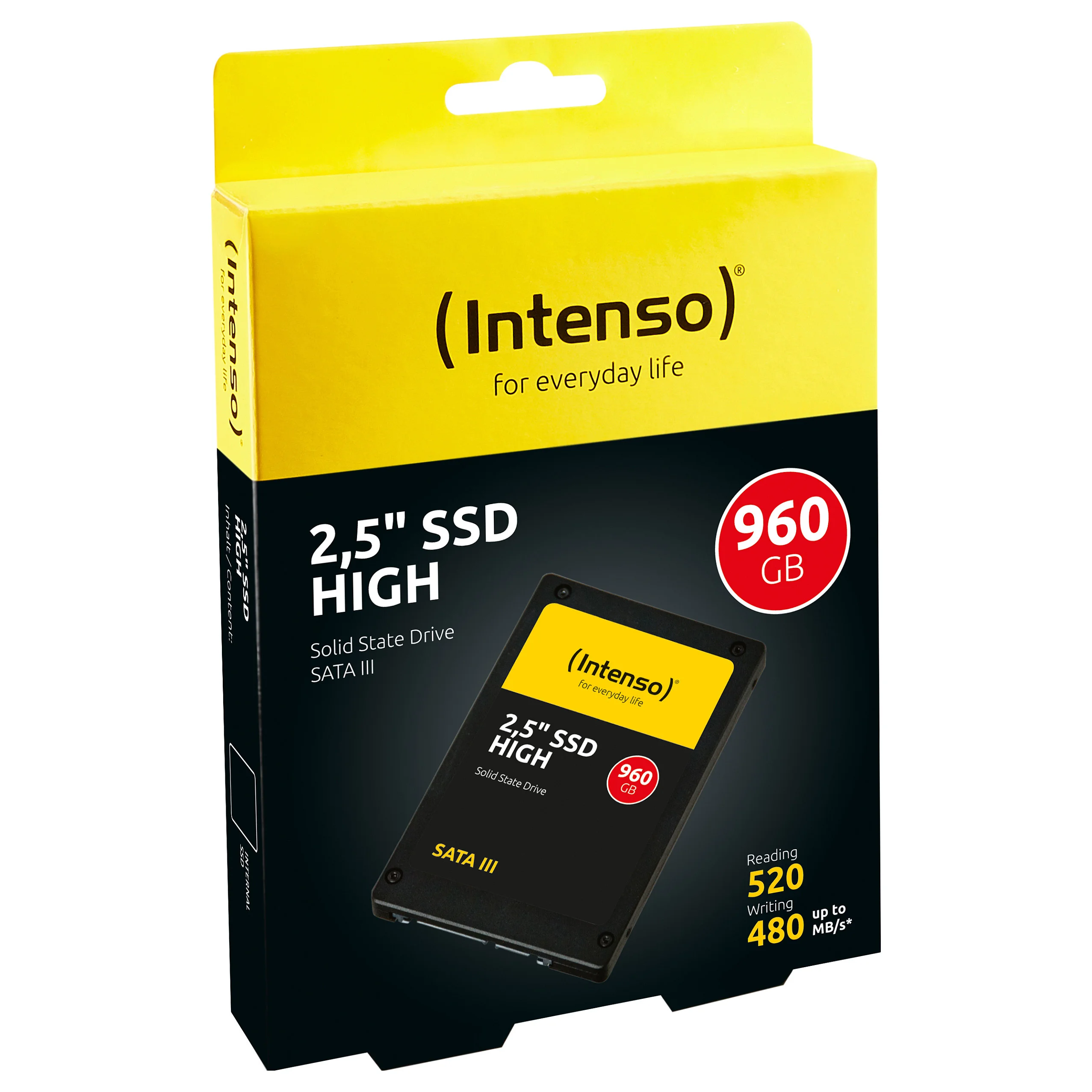 Intenso 2 5 SSD HIGH 960GB SATA III Speichermedien