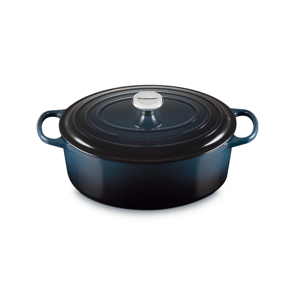 Le Creuset Braeter Signature  oval  31 cm  Nuit Pfannen & Toepfe