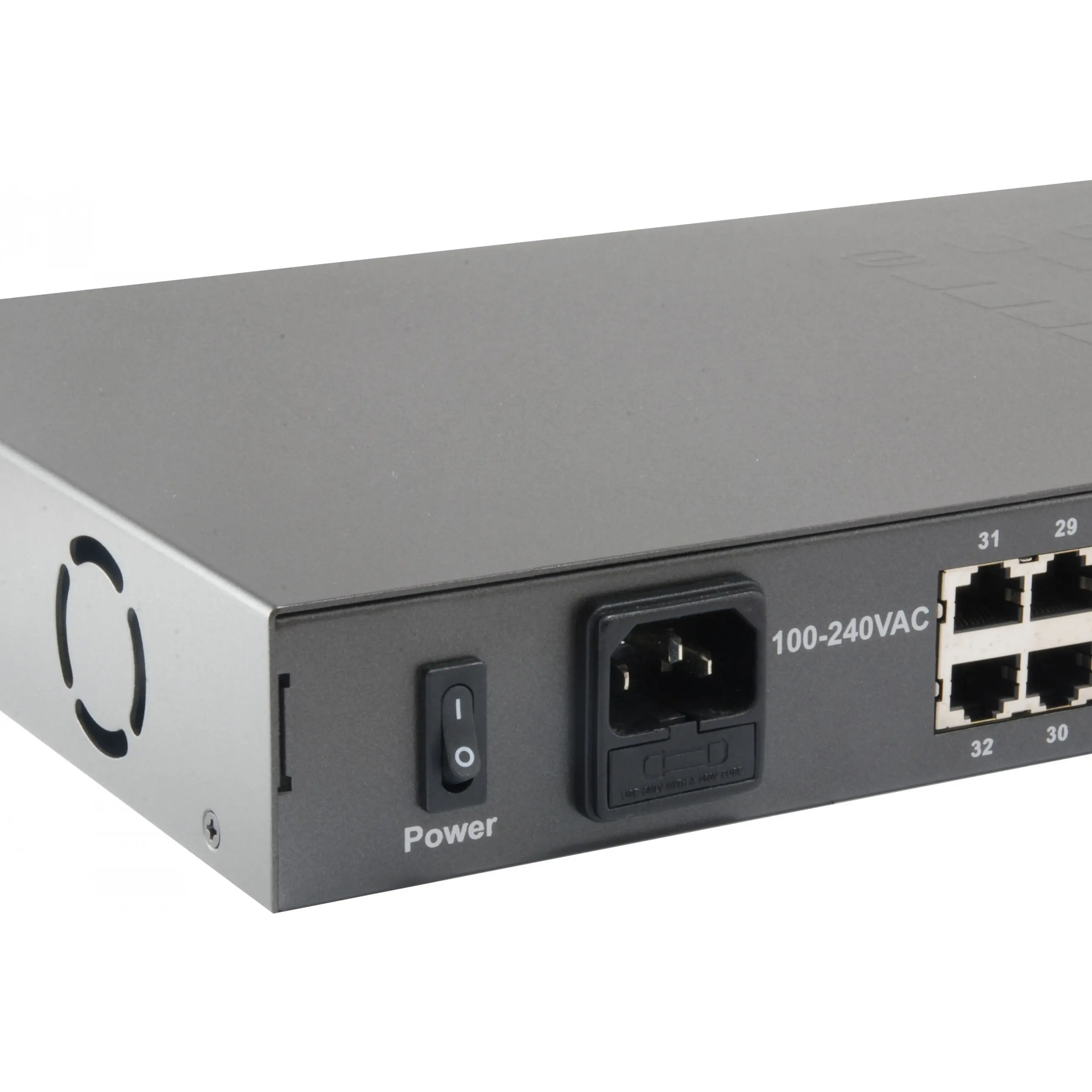LevelOne FGP 3400W250 Netzwerk Switch Unmanaged Fast Ethernet  10 100  Power over Ethernet  PoE  Schwarz Switches