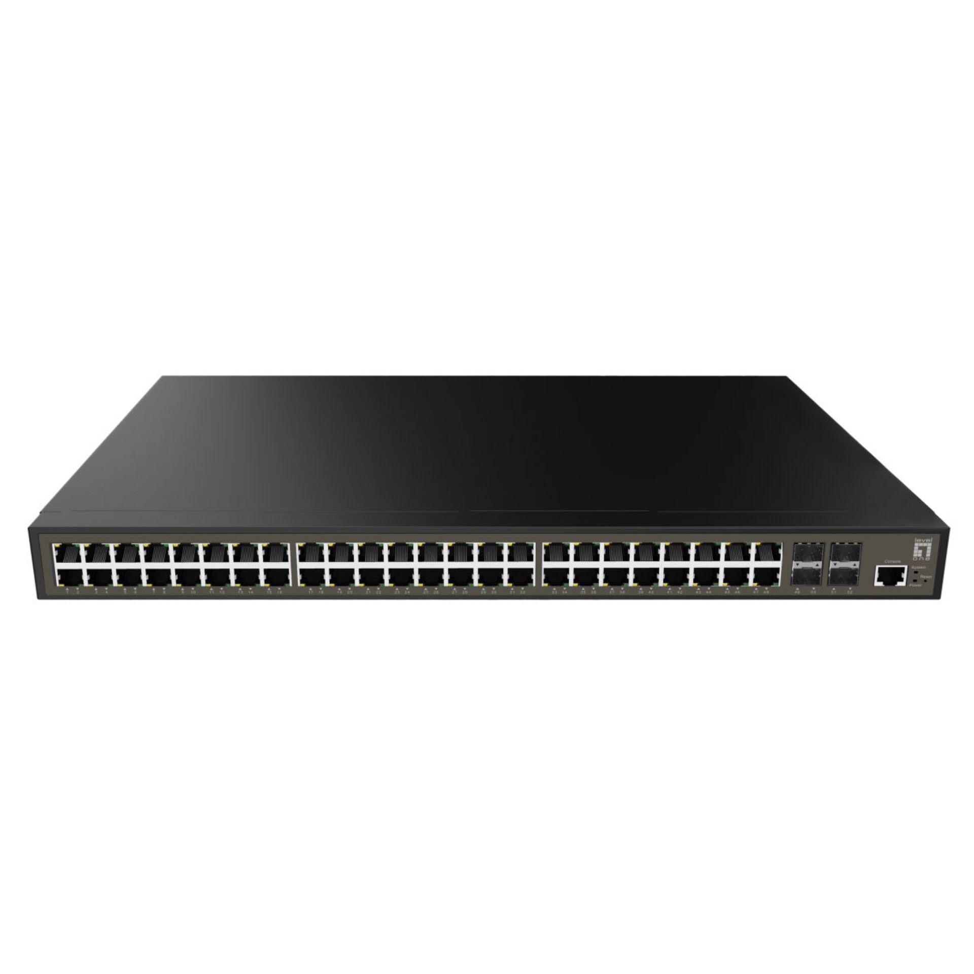 LevelOne GEL 5271 Netzwerk Switch Managed L2  Gigabit Ethernet  10 100 1000  1U Schwarz Switches