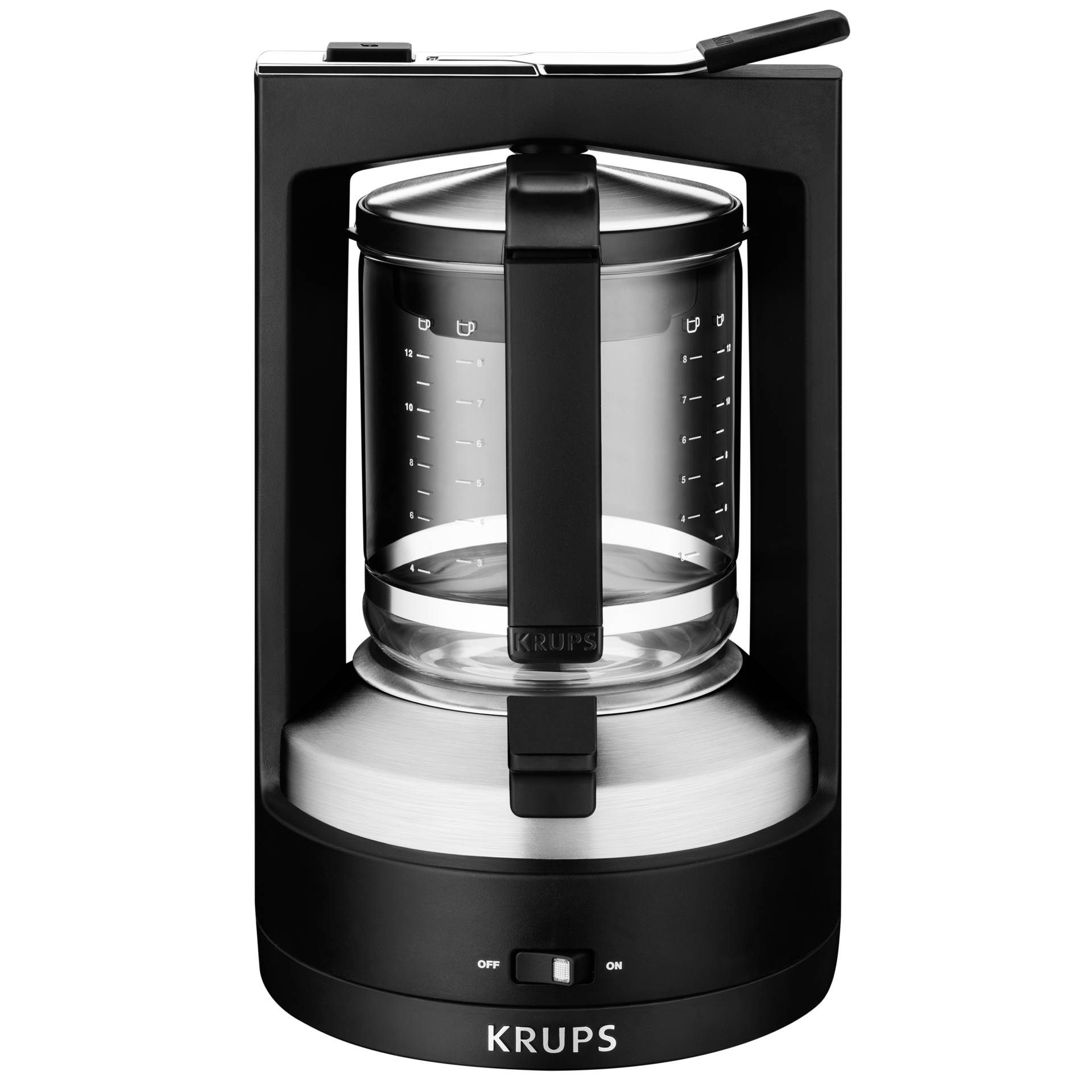 Krups T8 2 Kaffeemaschine Schwarz Kuechenkleingeraete