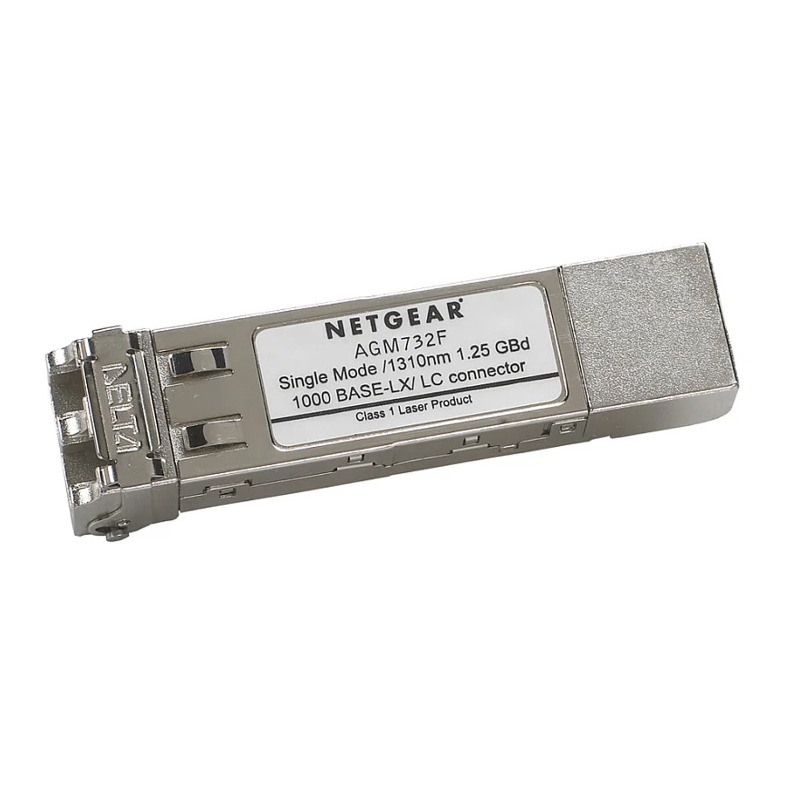 NETGEAR Fibre Gigabit 1000Base LX LC SFP GBIC Module Netzwerk Transceiver Modul
