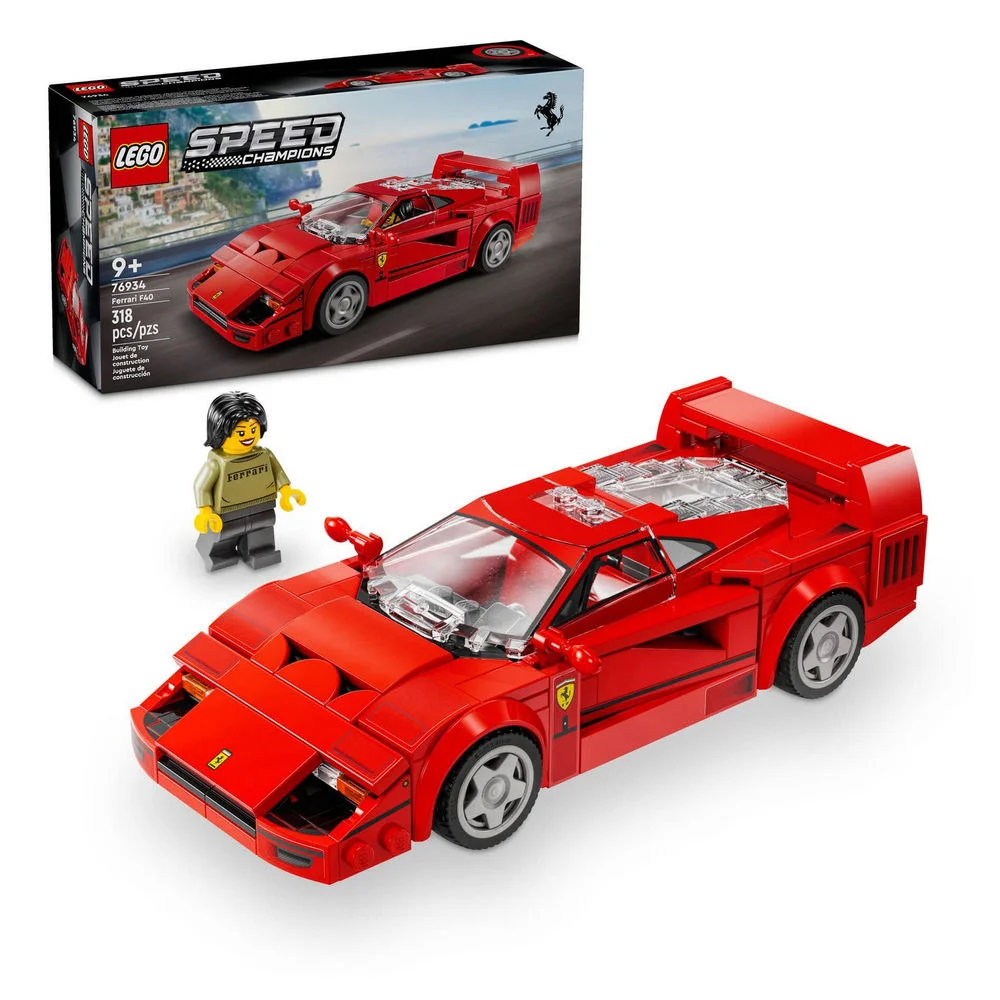 LEGO Bauspielzeug Speed Champions Ferrari F40 Spielwaren