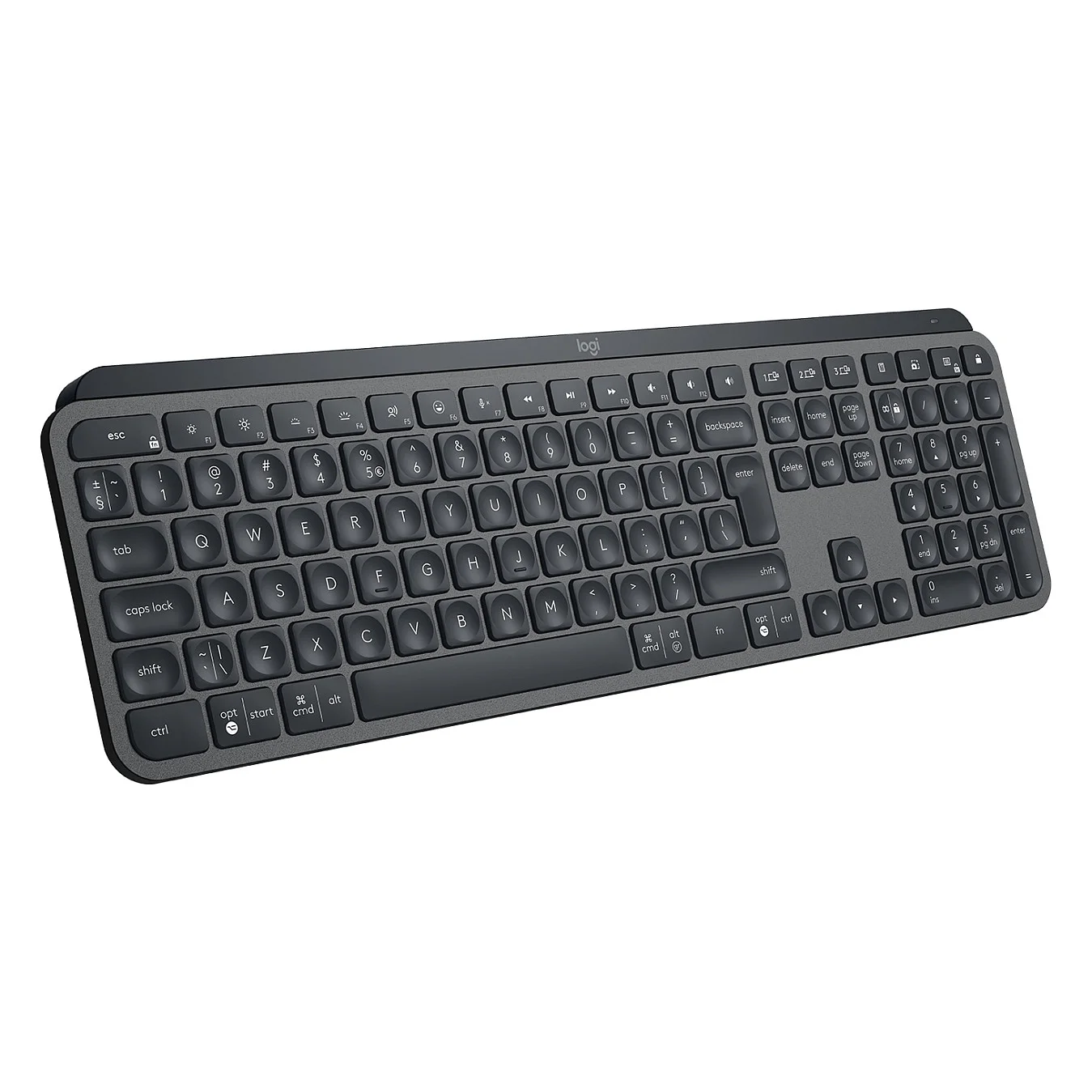 Logitech MX Keys for Business  US  graphite BT Tastaturen & Maeuse