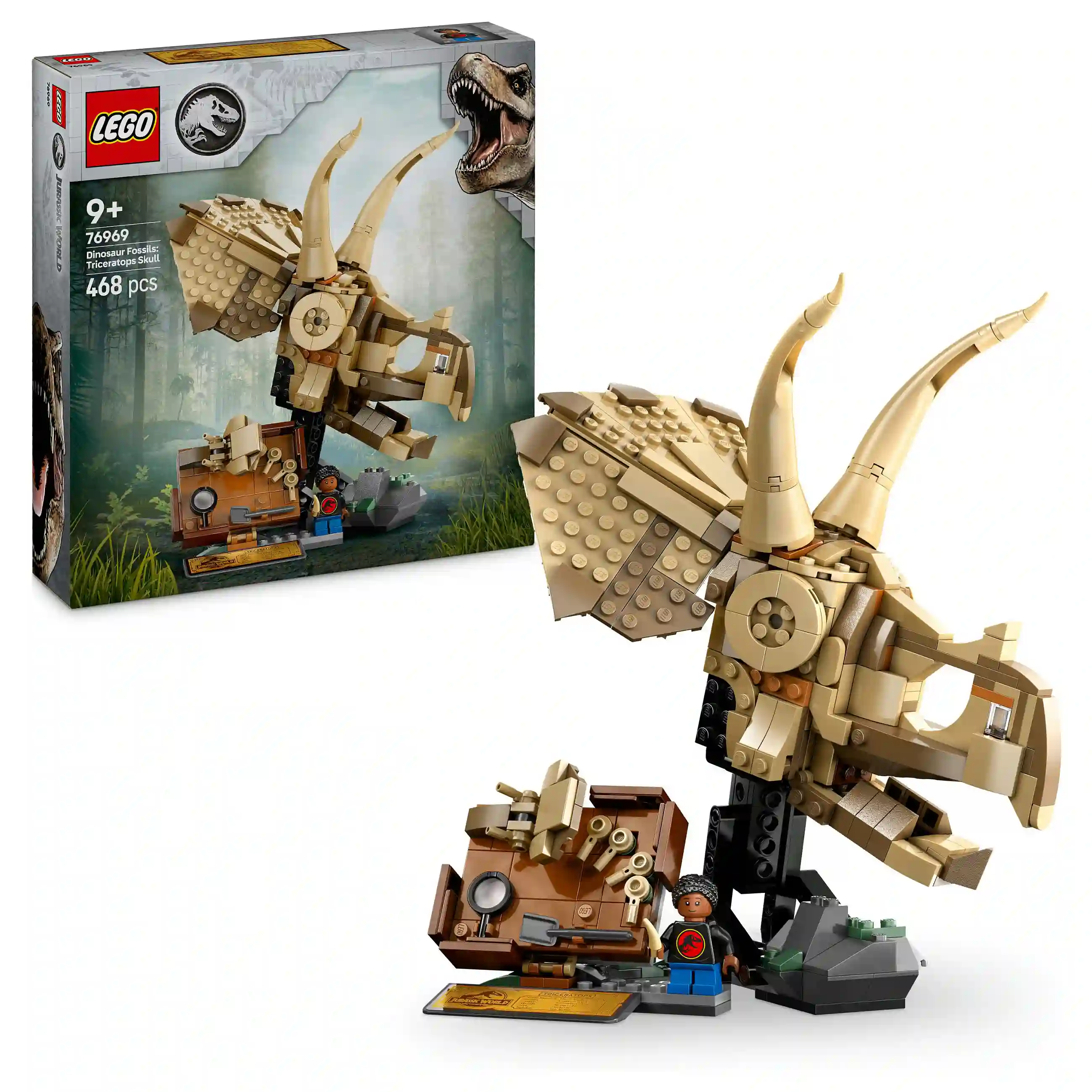 LEGO 76969 Jurassic World Dinosaurier Fossilien  Triceratops Spielwaren