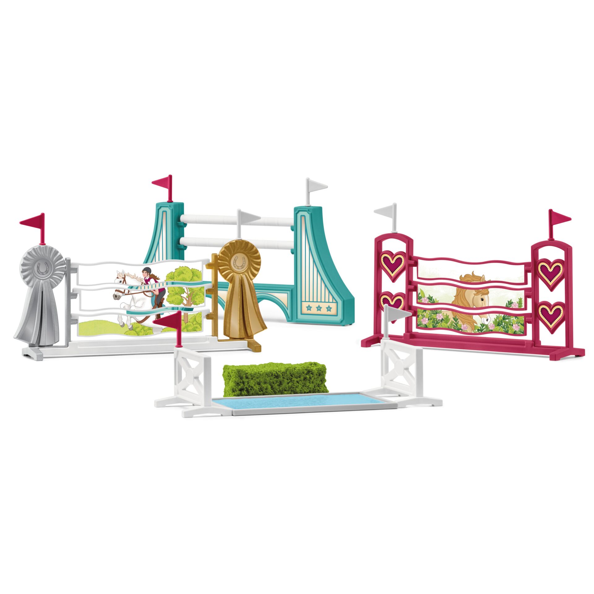 Schleich Horse Club 42612 Hindernisse Zubehoer Spielfiguren