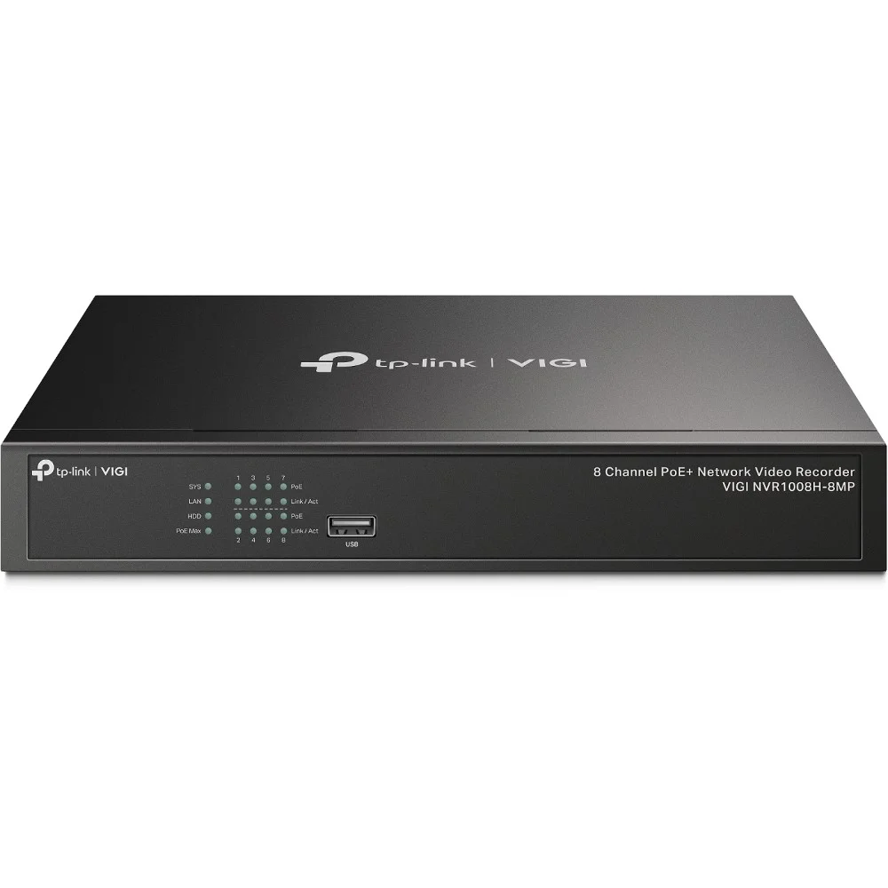 TP Link VIGI 8 Channel PoE Netzwerk Video Recorder
