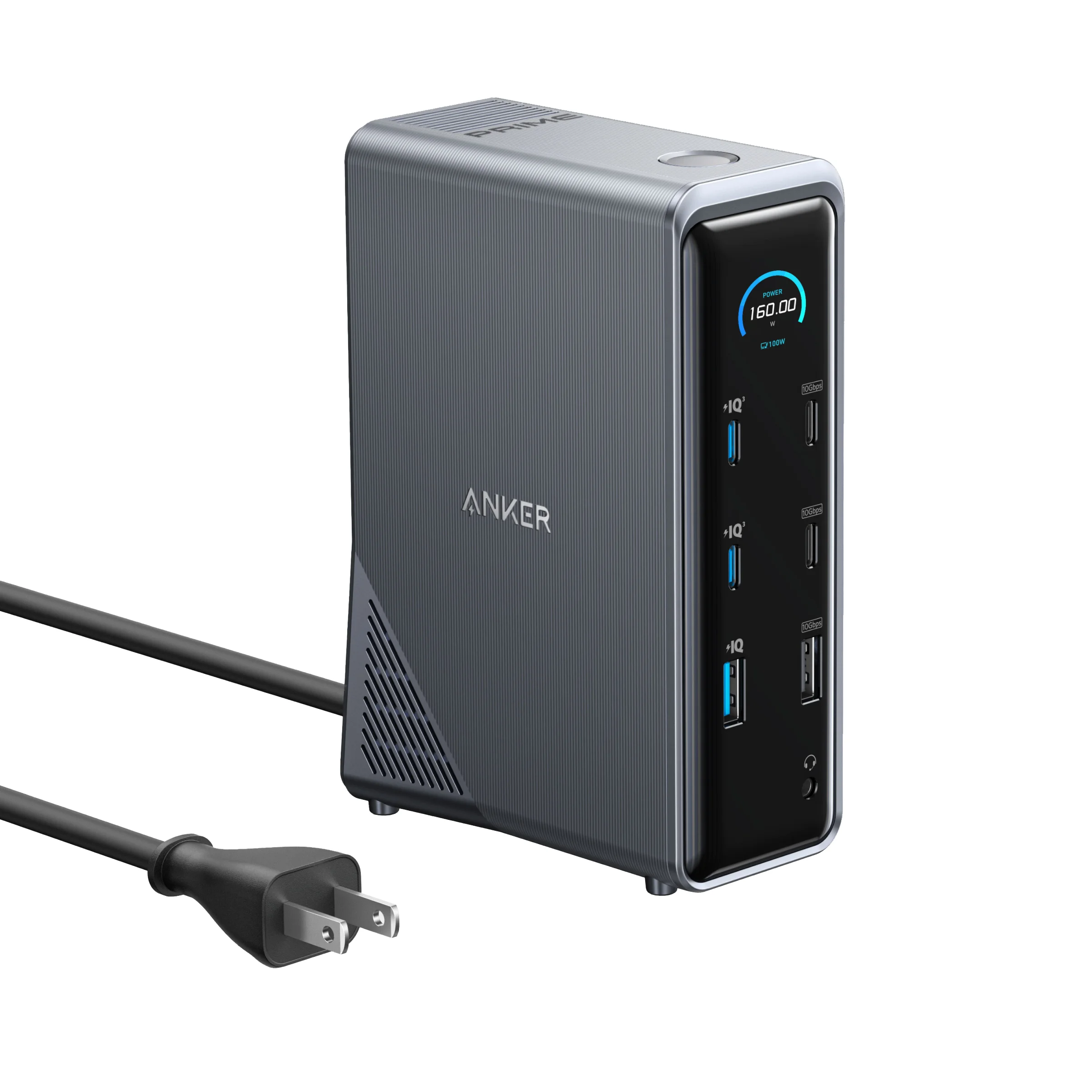 Anker prime 14 in 1 160w ladedock 2x usb c 100w 2x usb c 10gbit 1x usb a 10gbit 1x usb a 12w 3x usb a 2x hdmi 1x ethernet 1x audio Smartphones