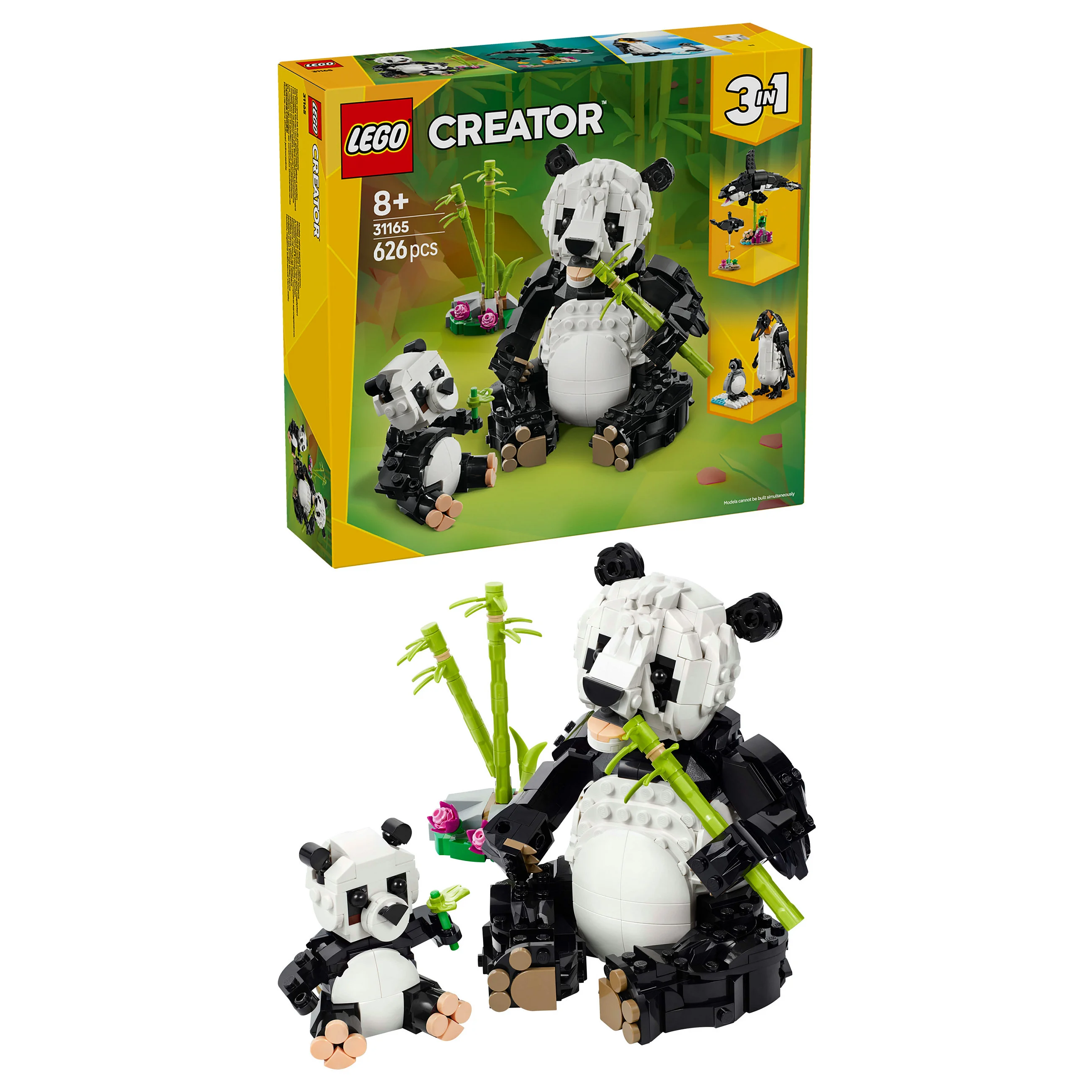 LEGO Creator Wilde Tiere  Pandafamilie 31165 Spielwaren