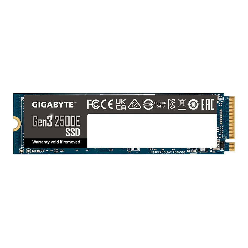 GIGABYTE Gen3 2500E SSD 500GB M 2 PCI Express 3 0 NVMe Speichermedien