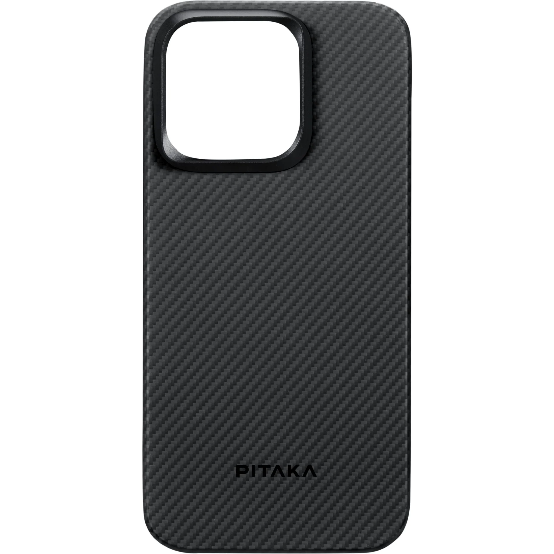 Pitaka MagEZ Case 4 600D for iPhone 15 Pro BlackGrey Twill Mobilfunk