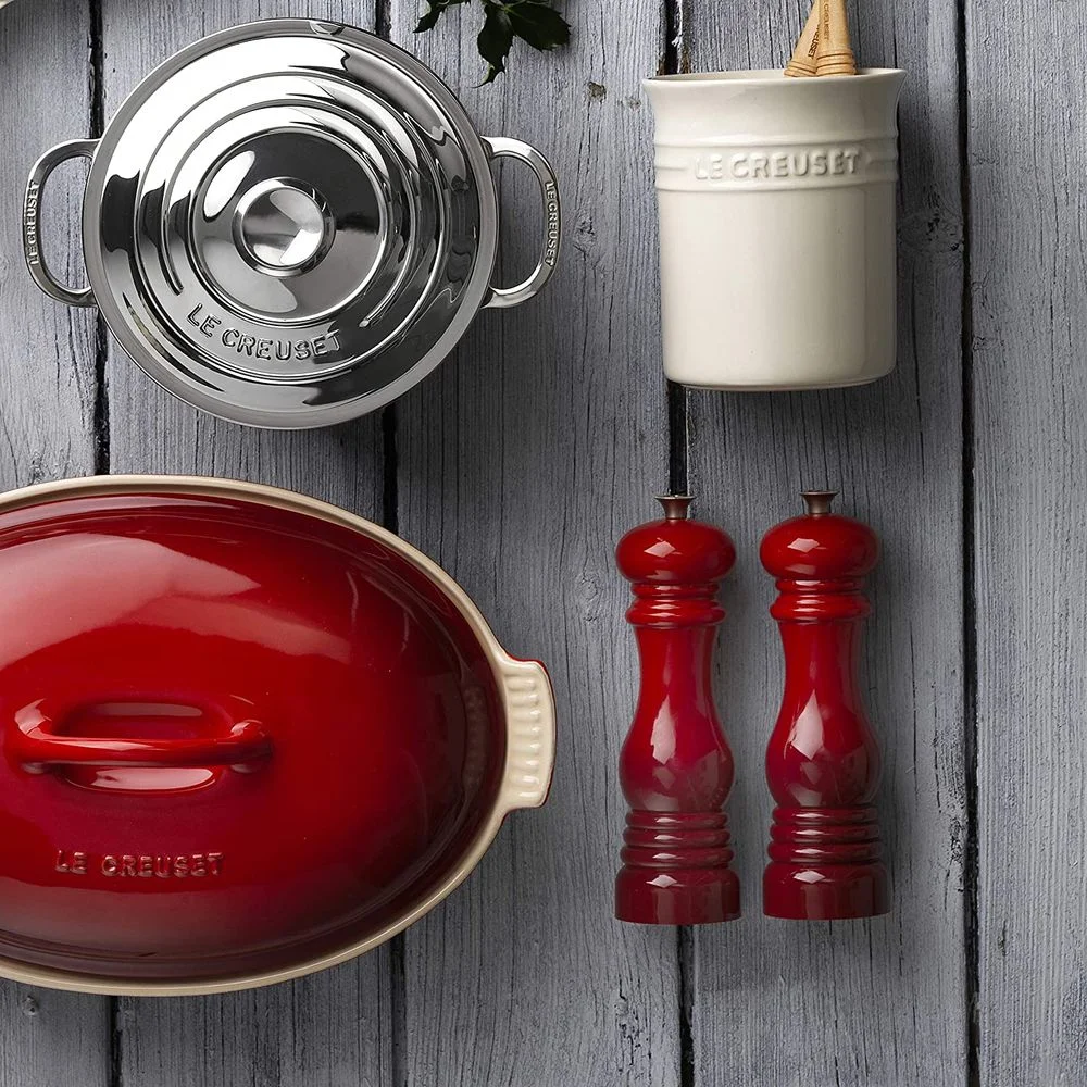 Le Creuset Salzmuehle  21 cm  kirschrot Kueche