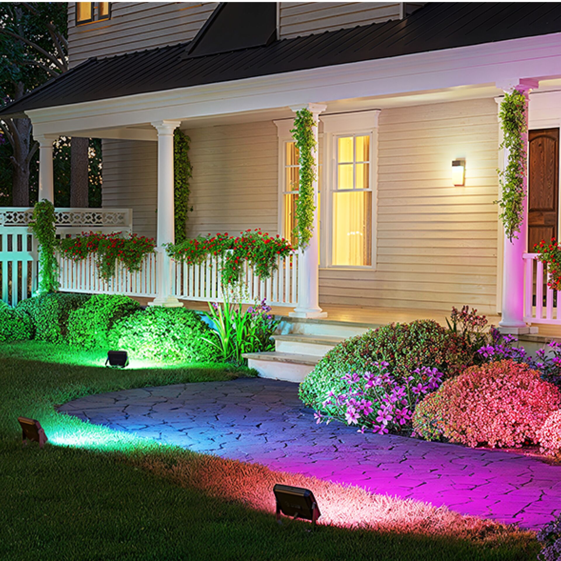 Govee H8057 Intelligente Gartenbeleuchtung Wi Fi Bluetooth Aussenleuchten