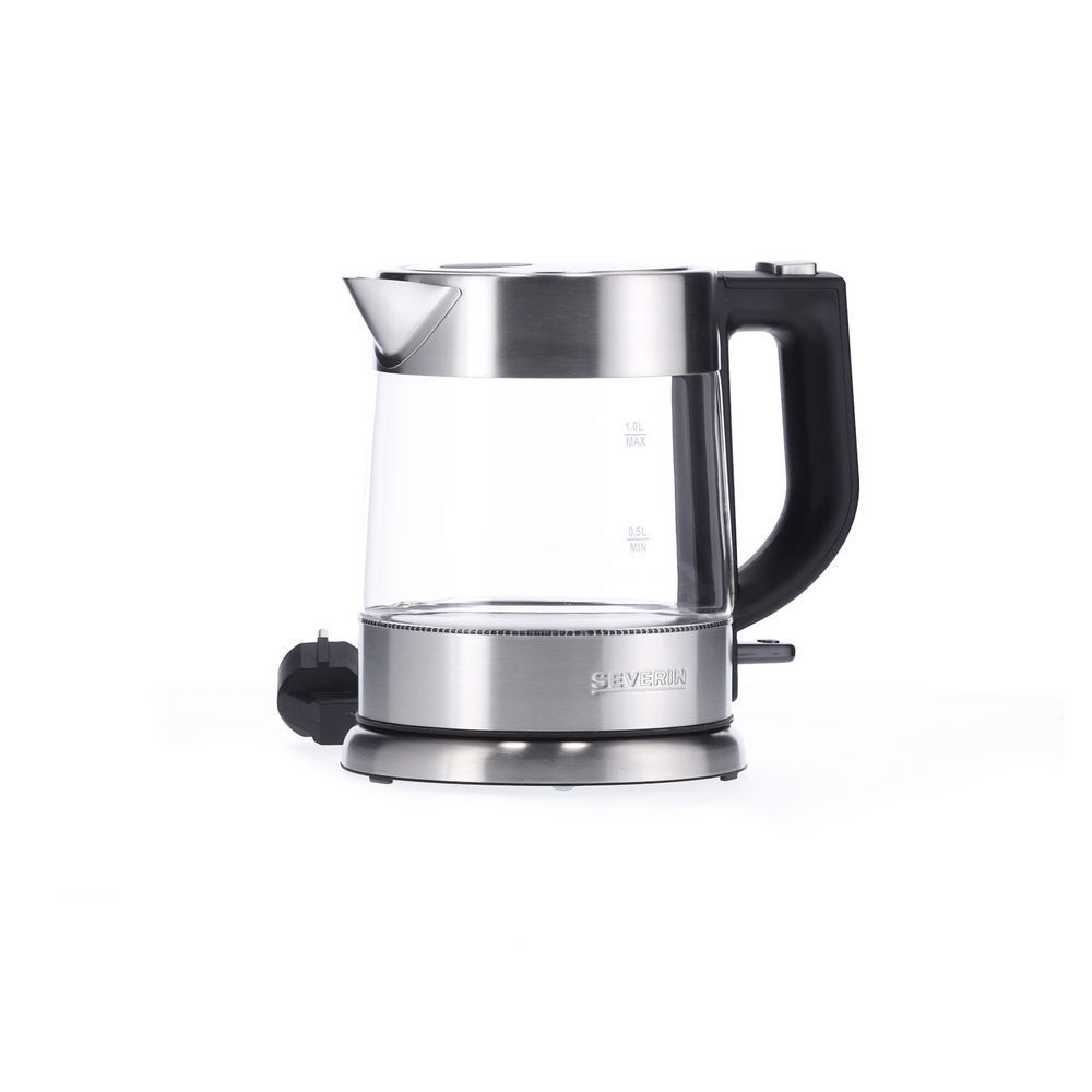 Severin WK 3468 Glas Wasserkocher 1l