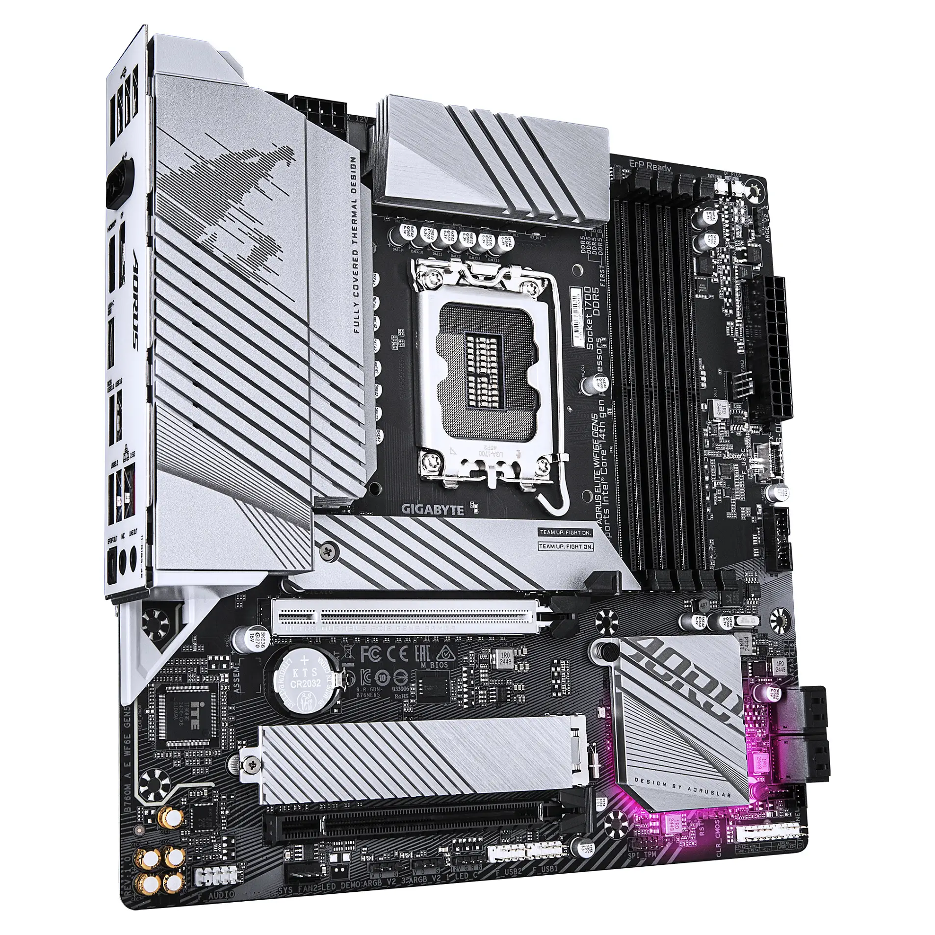 GIGABYTE B760M AORUS ELITE WIFI6E GEN5 Mainboard   Unterst tzt Intel Core Prozessoren der 14  Generation  12 1 1 Phasen Digital VRM  bis zu 5600 MHz DDR5  2 x PCIe 4 0 M 2  Wi Fi 6E  2 5 GbE LAN  USB 3 2 Gen 2x2 PC-Komponenten