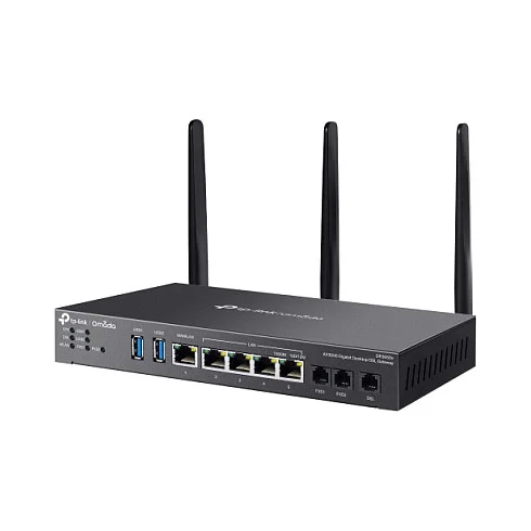 TP Link Omada AX3000 WLAN Router Gigabit Ethernet Dual Band 2 4 GHz 5 GHz Schwarz