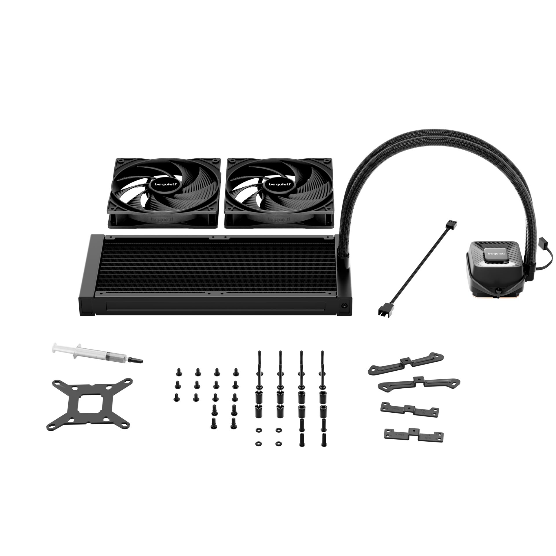 be quiet  PURE LOOP 3 Prozessor All in One Fluessigkeitskuehler 14 cm Schwarz PC-Komponenten