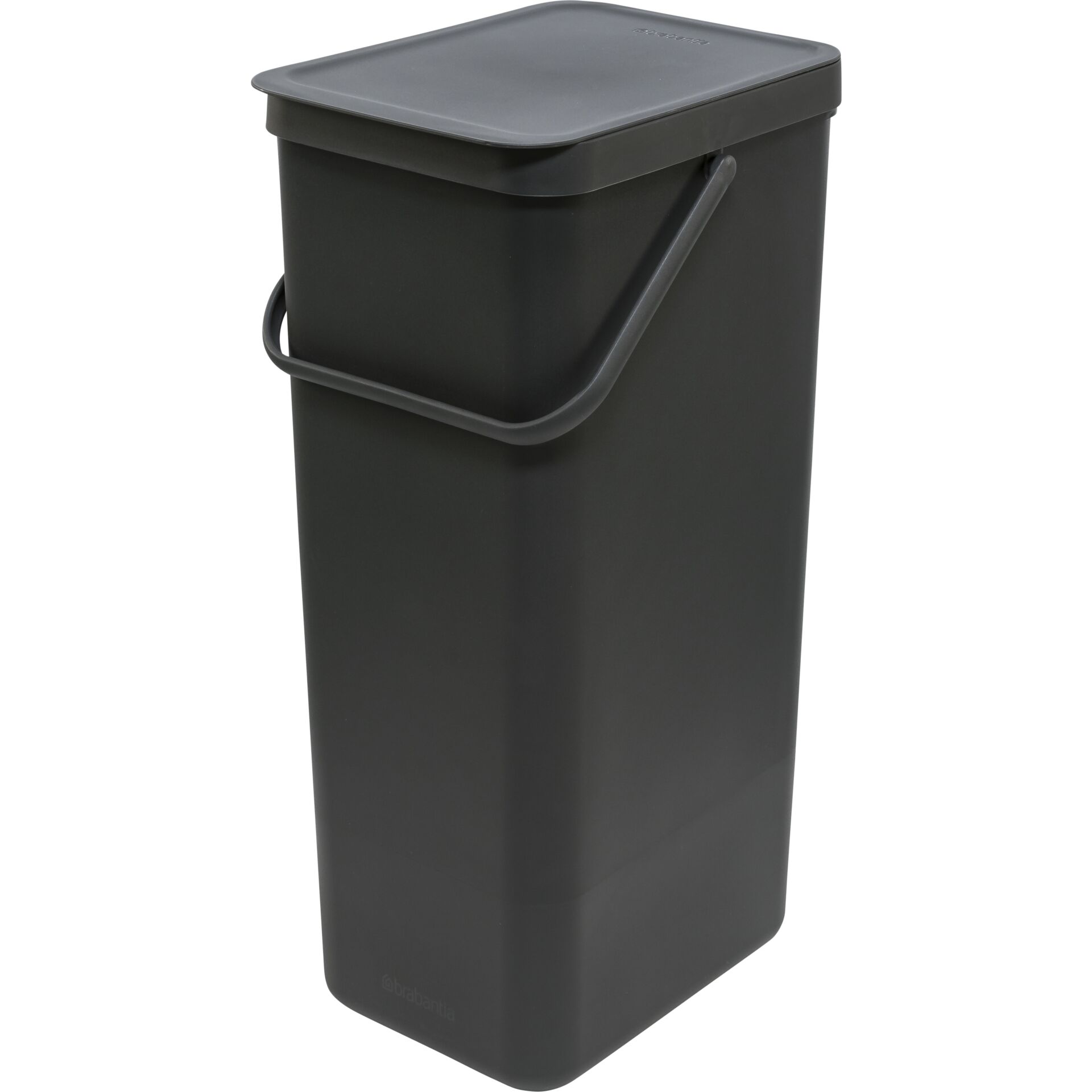 Brabantia Sort   Go Behaelter 40l Dark Grey Muelleimer