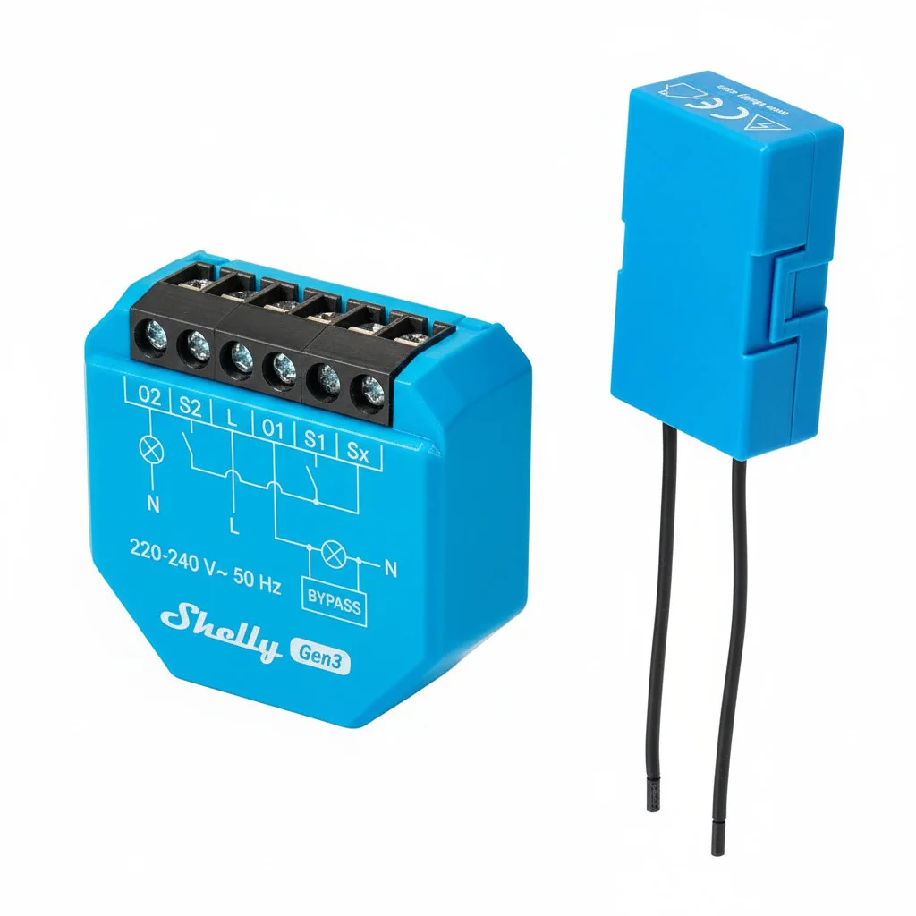 Shelly Relais 2L Gen3 WLAN BT Smart Home Zubehoer